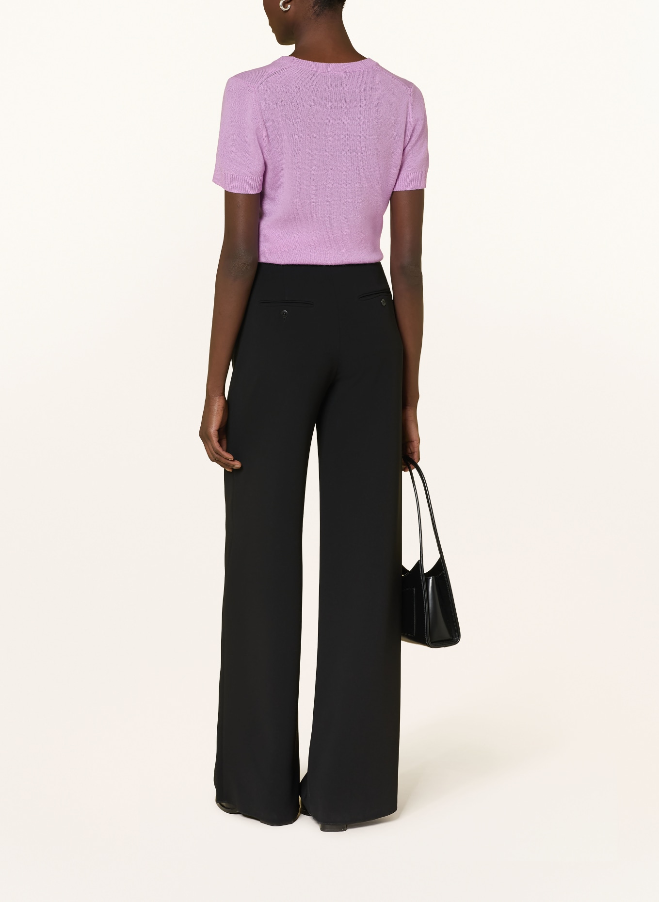 ALLUDE Strickshirt aus Cashmere: HELLLILA