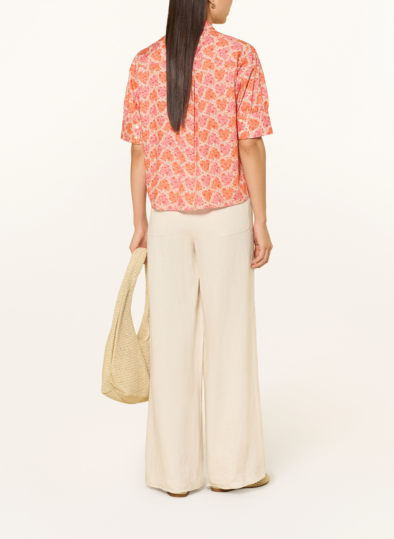 rossana diva Hemdbluse: HELLROT / ROSA / ECRU