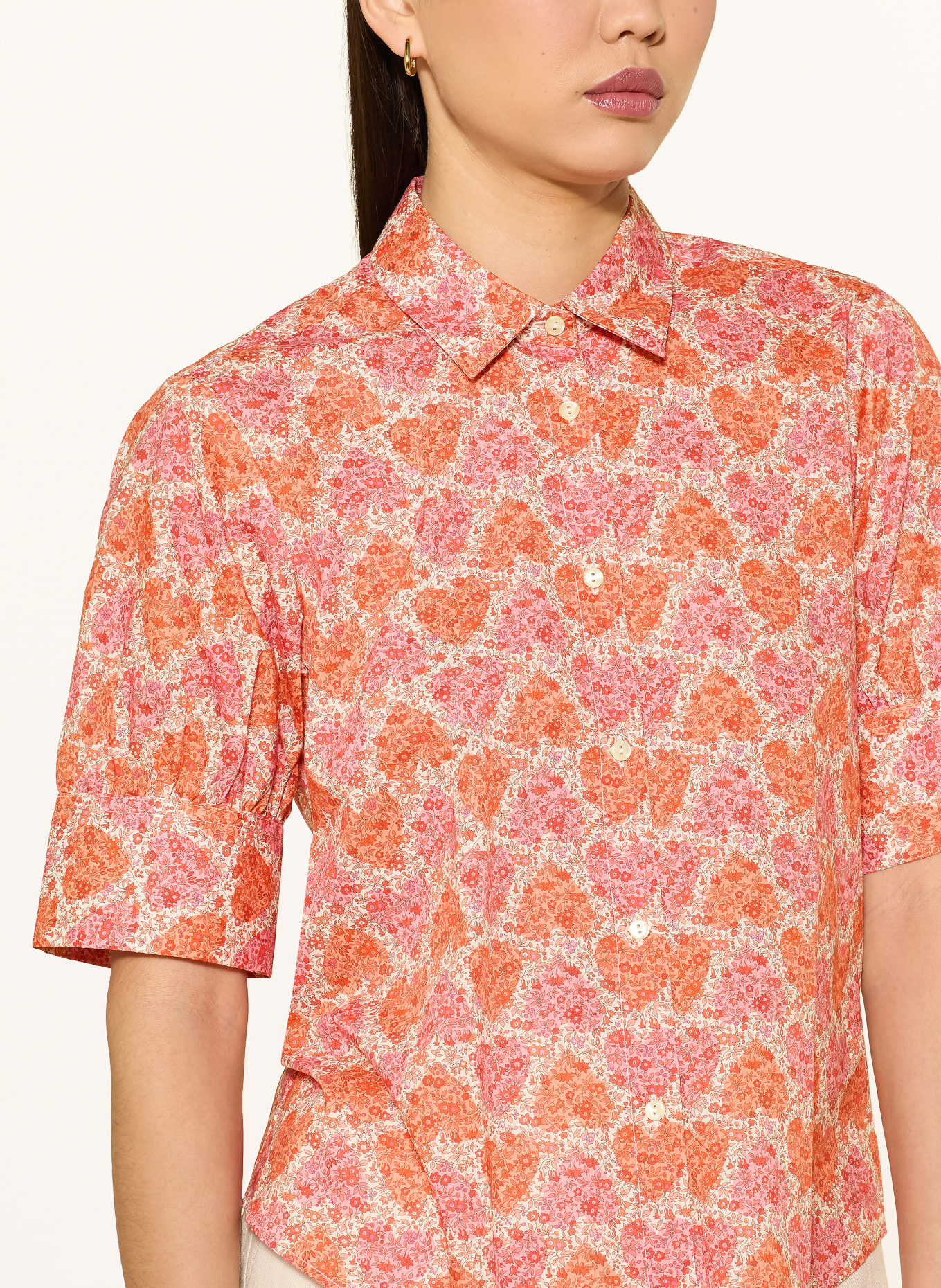 rossana diva Hemdbluse: HELLROT / ROSA / ECRU