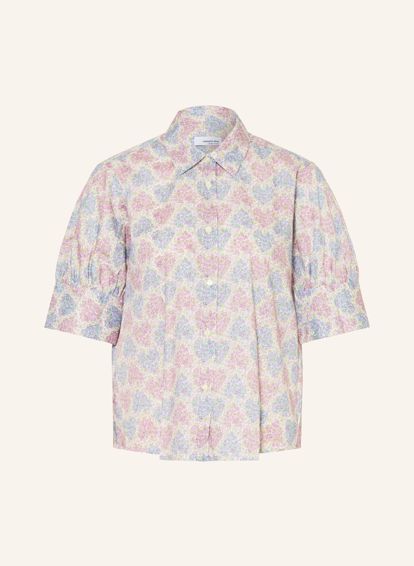 rossana diva Hemdbluse: HELLLILA / HELLGRÜN / HELLBLAU