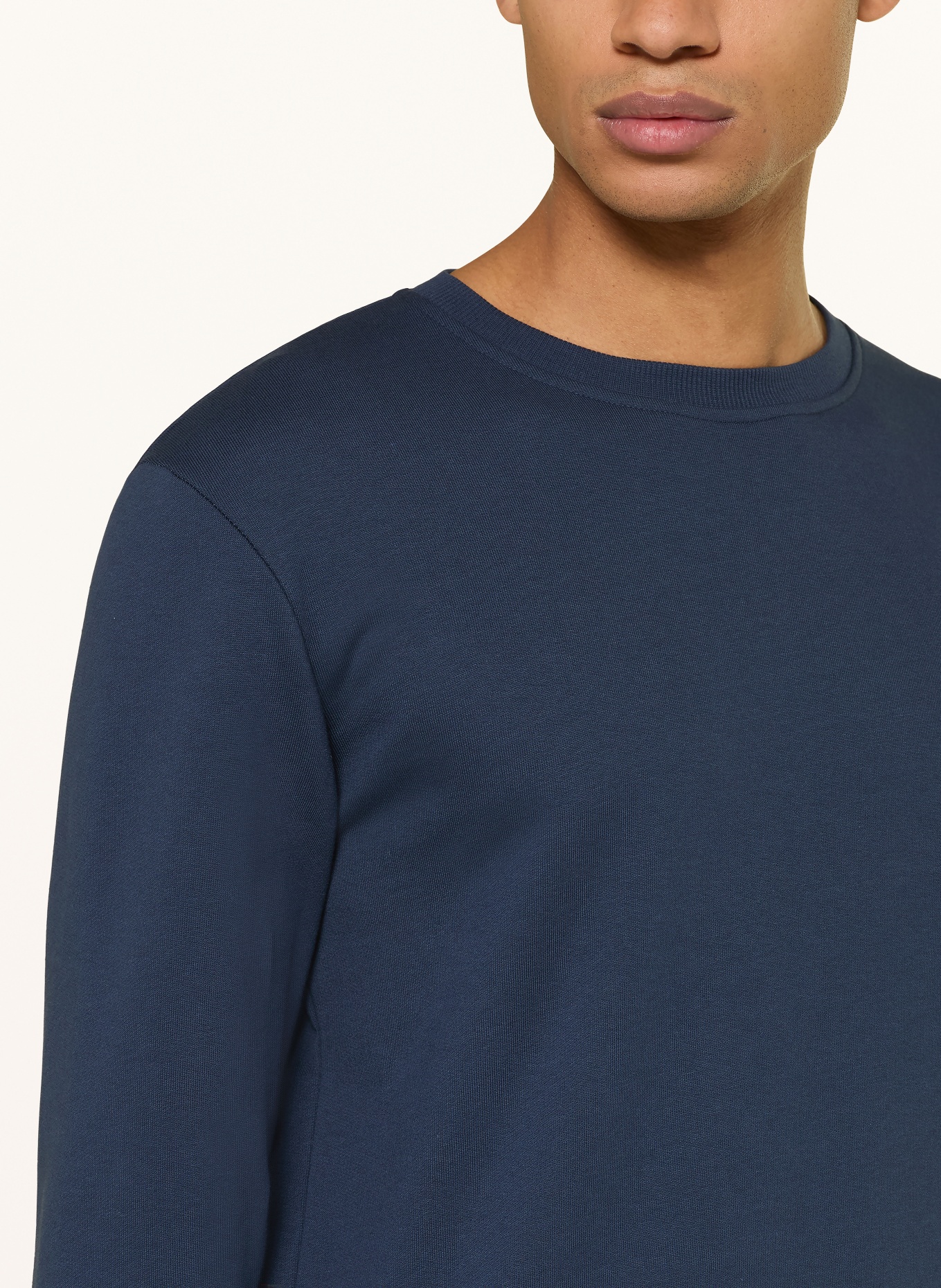 PAUL sweatshirt: DARK BLUE / WHITE