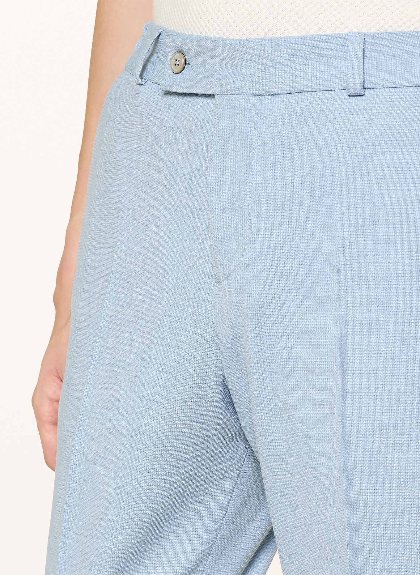 PAUL Spodnie garniturowe Slim Fit: 610 LIGHT BLUE