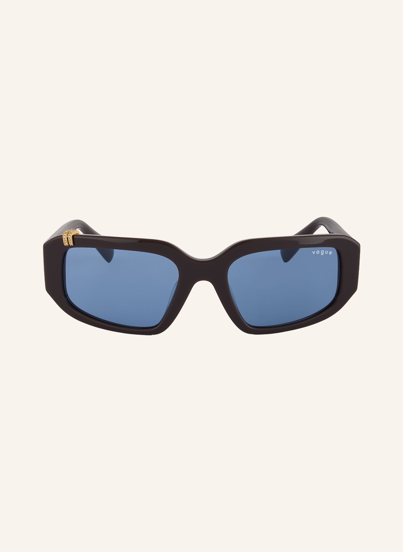 VOGUE Sunglasses VO5688SB: DARK BROWN/ BLUE
