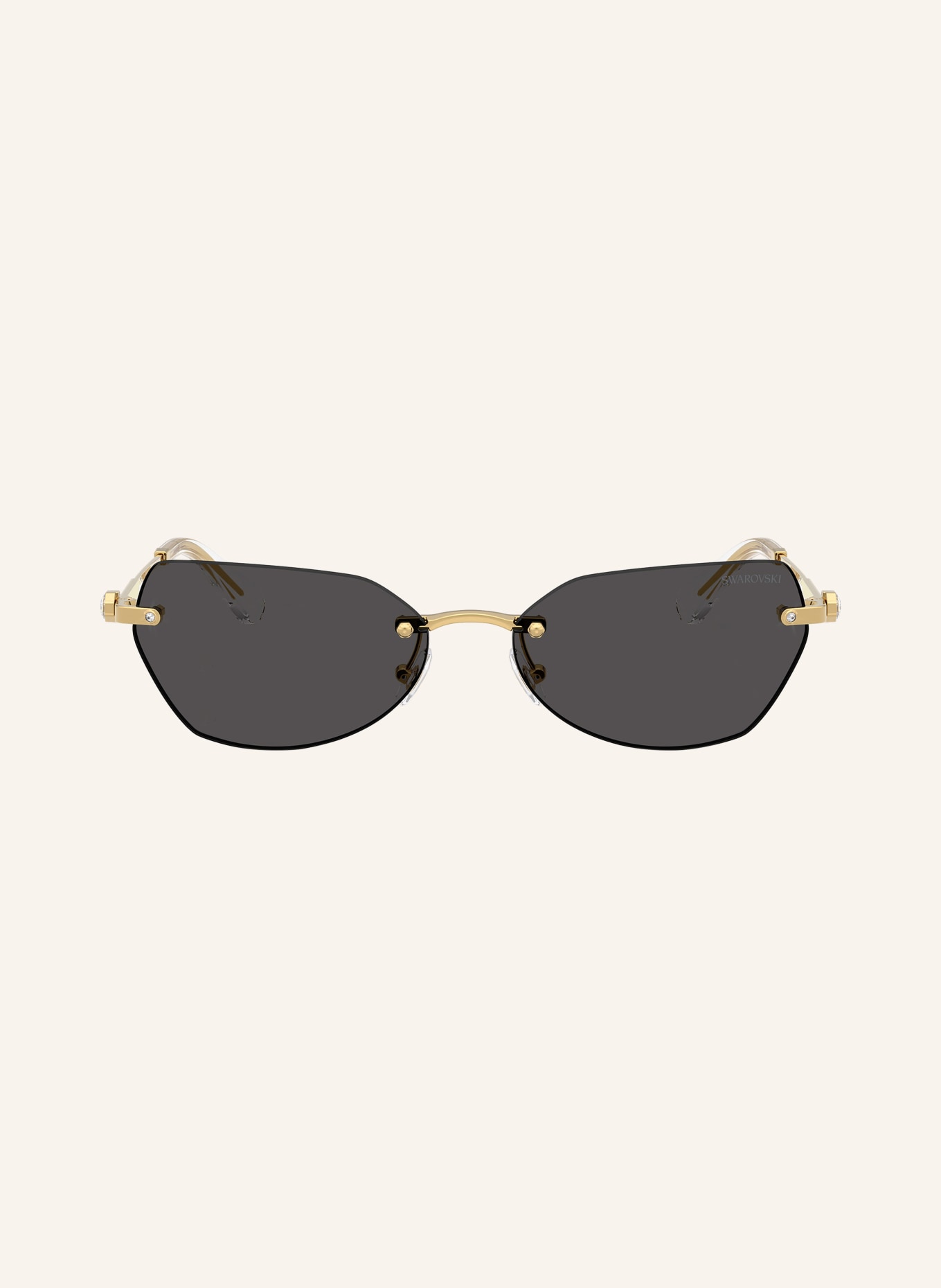 SWAROVSKI Sonnenbrille SK7038: GOLD/ DUNKELGRAU