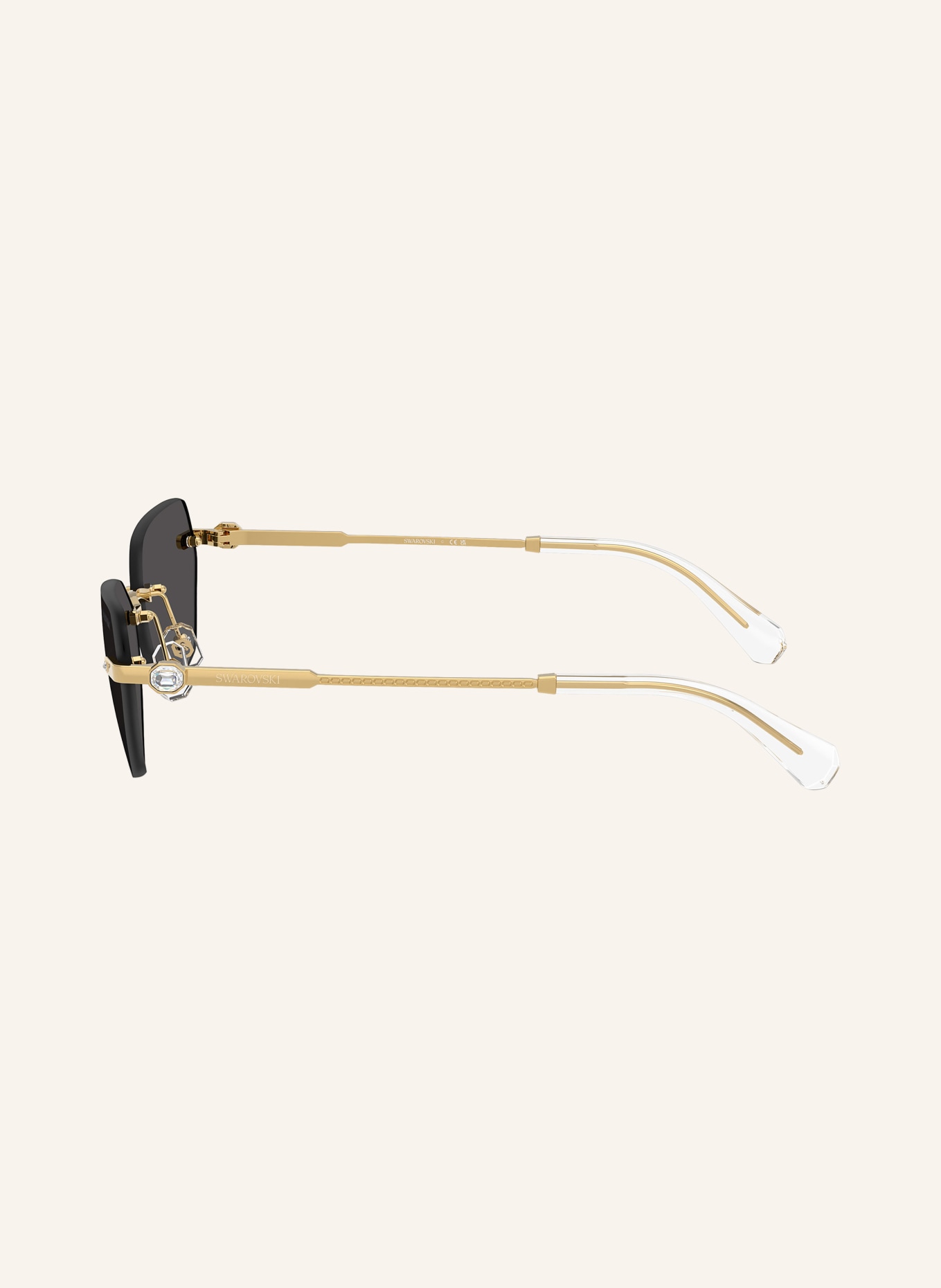SWAROVSKI Sonnenbrille SK7038: GOLD/ DUNKELGRAU