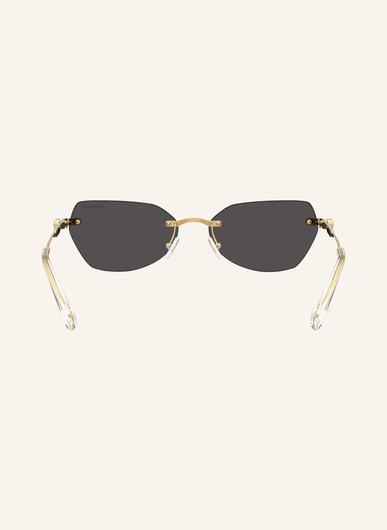 SWAROVSKI Sonnenbrille SK7038: GOLD/ DUNKELGRAU