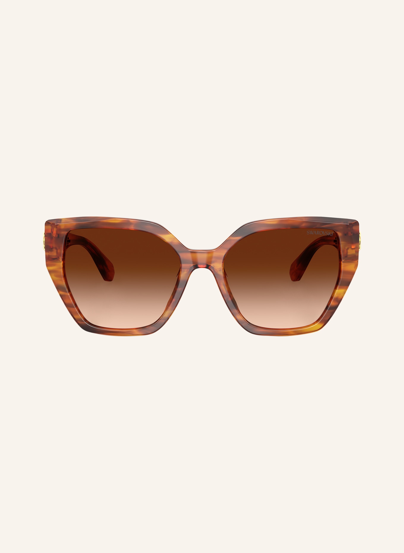 SWAROVSKI Sonnenbrille SK6044U: HAVANA/ BRAUN VERLAUF