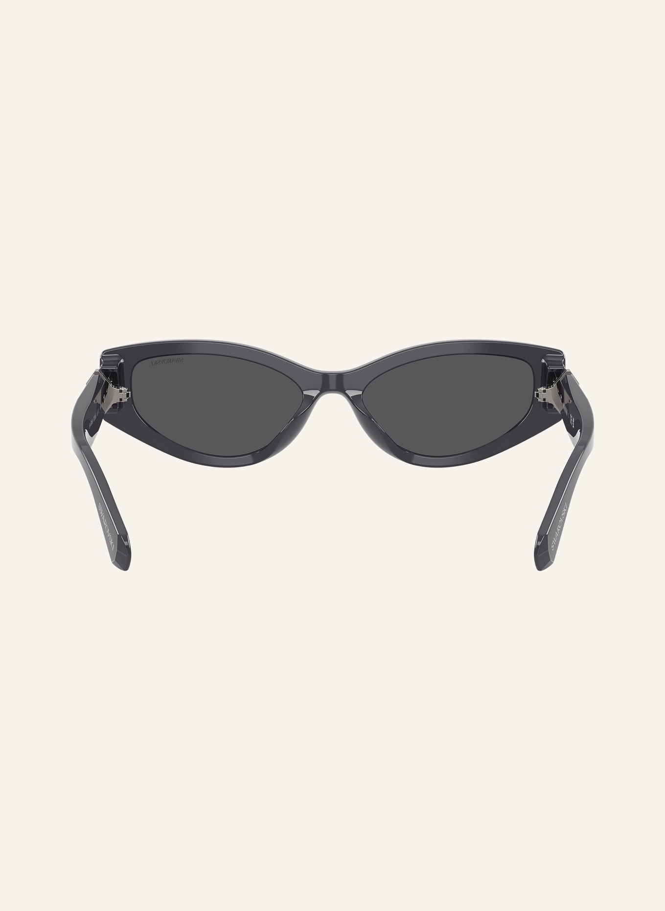 SWAROVSKI Sonnenbrille SK6045U: DUNKELGRAU/ DUNKELGRAU