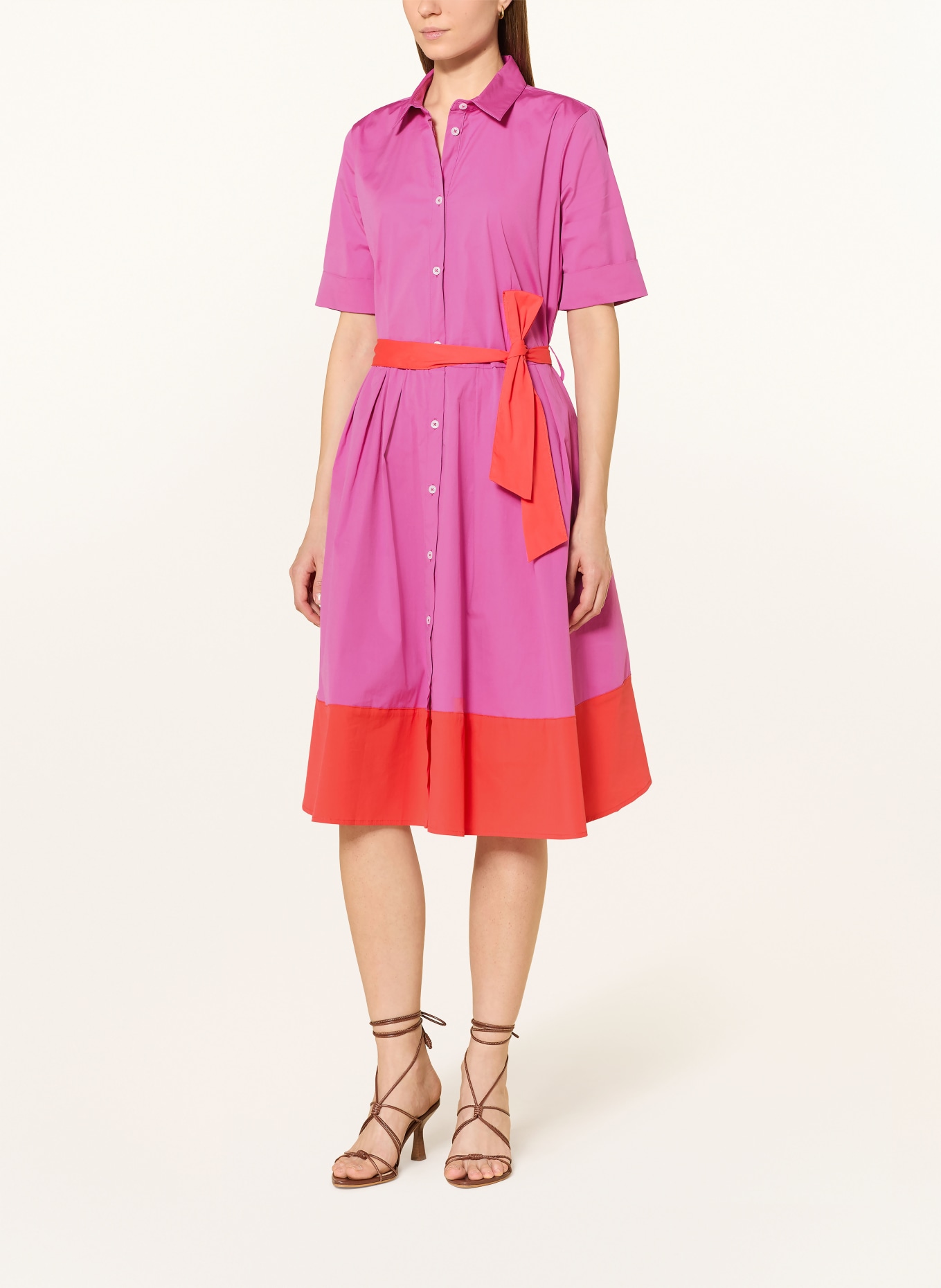 rossana diva Hemdblusenkleid: PINK / ORANGE