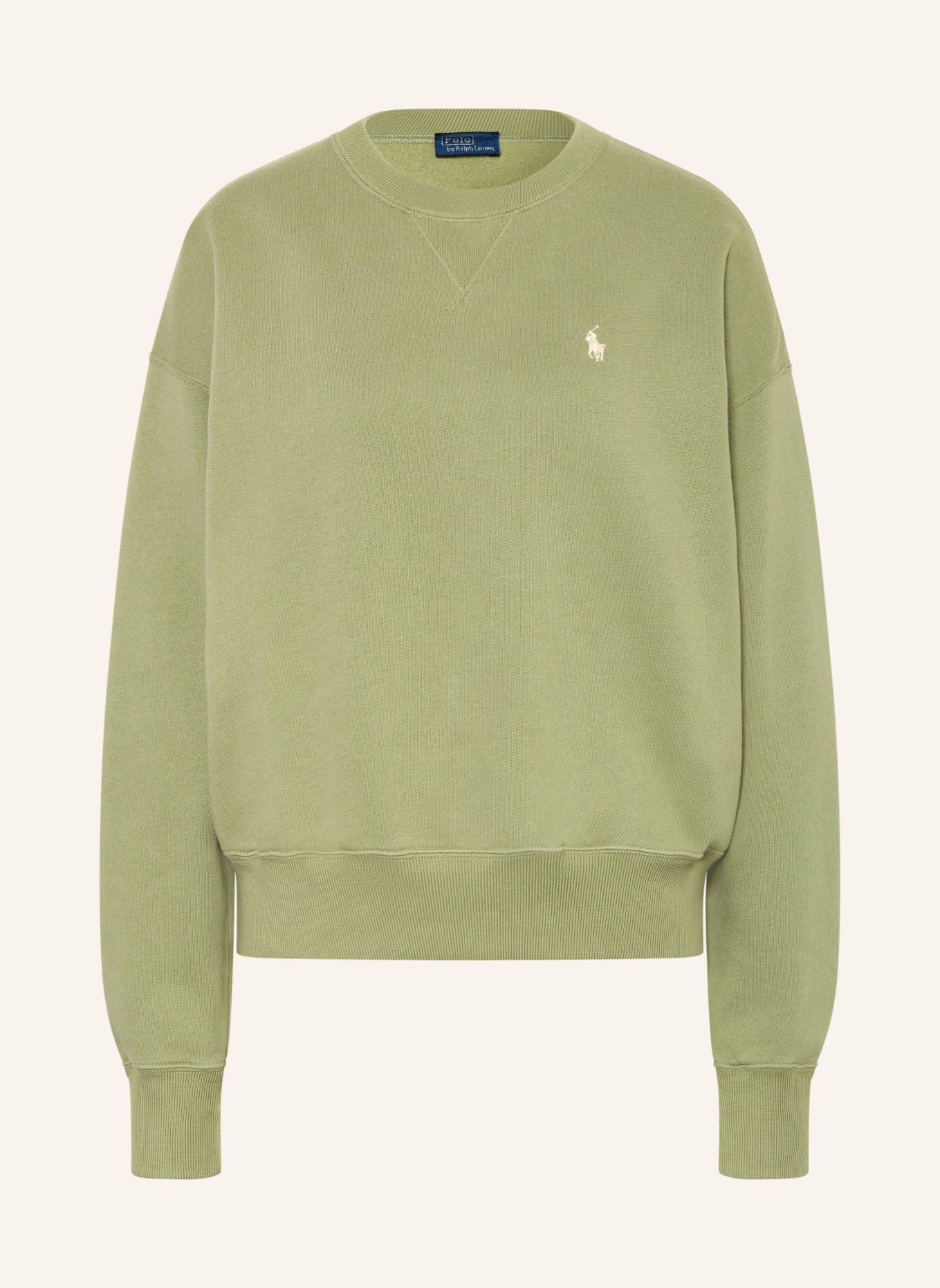 POLO RALPH LAUREN mikina: OLIVOVÁ