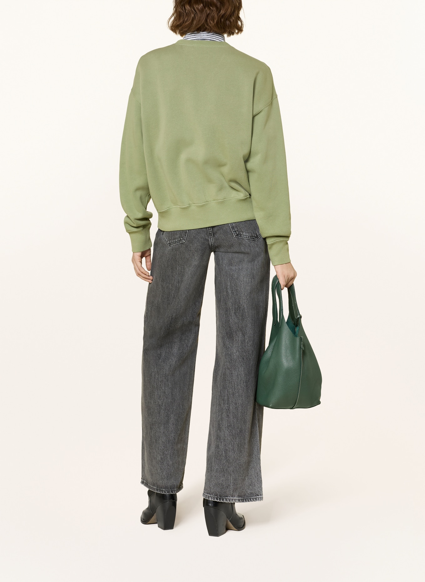 POLO RALPH LAUREN mikina: OLIVOVÁ