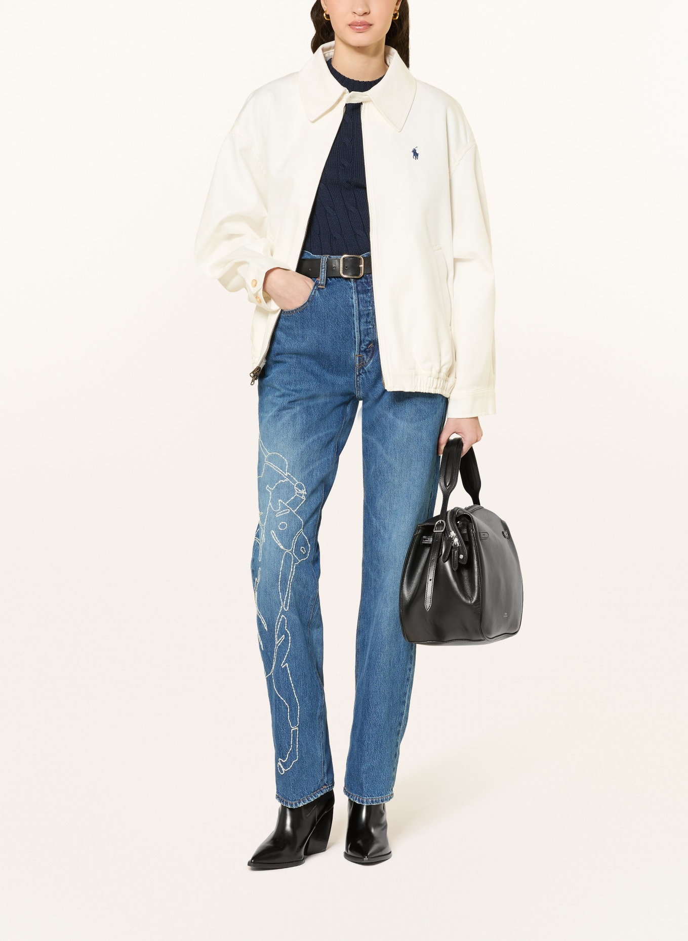 POLO RALPH LAUREN Proste dżinsy: 001 JUNESEL WASH