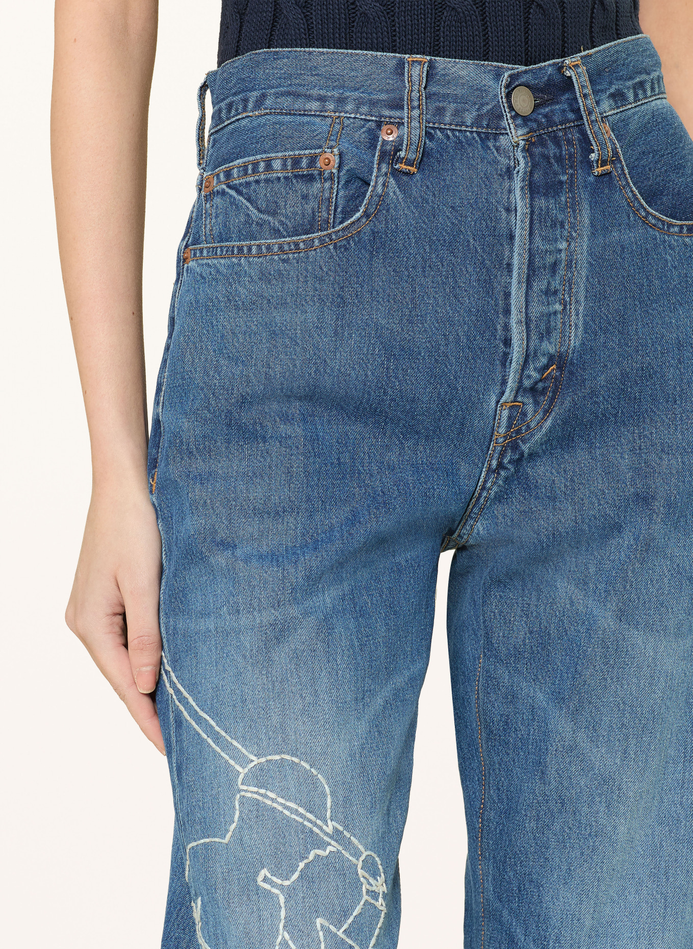 POLO RALPH LAUREN Proste dżinsy: 001 JUNESEL WASH