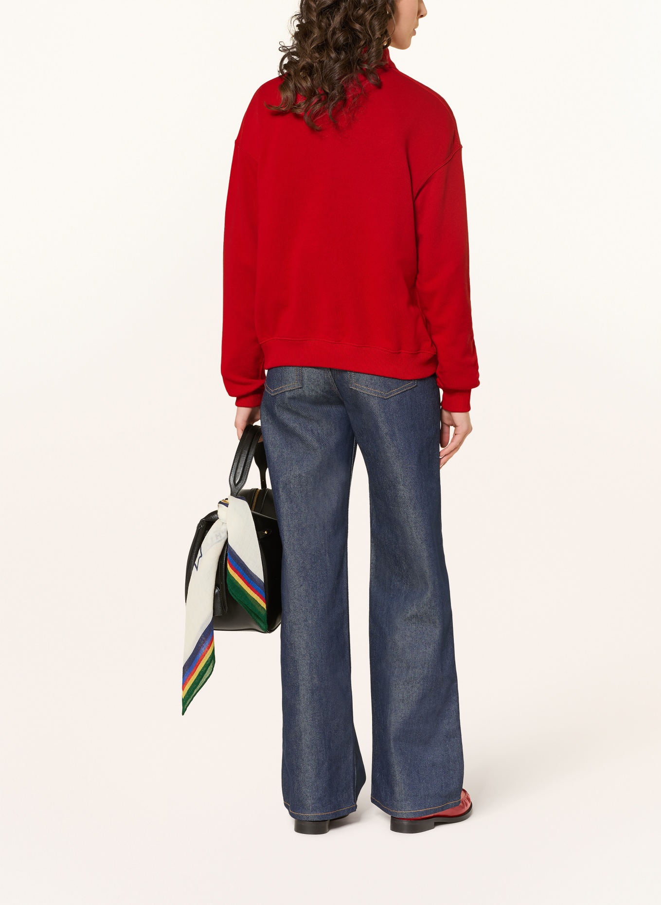 POLO RALPH LAUREN Bluzka polo z dzianiny dresowej: CZERWONY