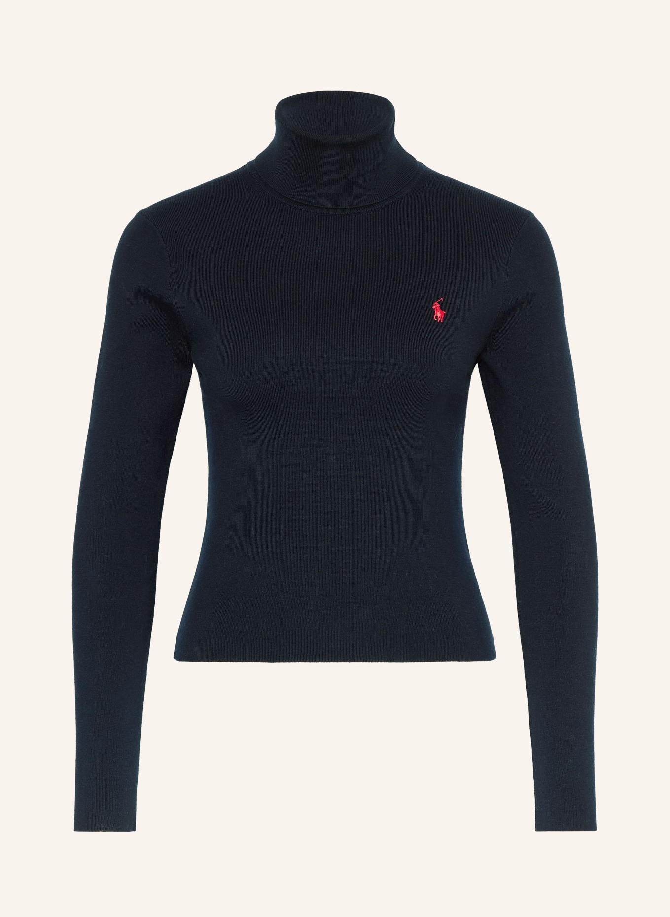 POLO RALPH LAUREN Rollkragenshirt: DUNKELBLAU