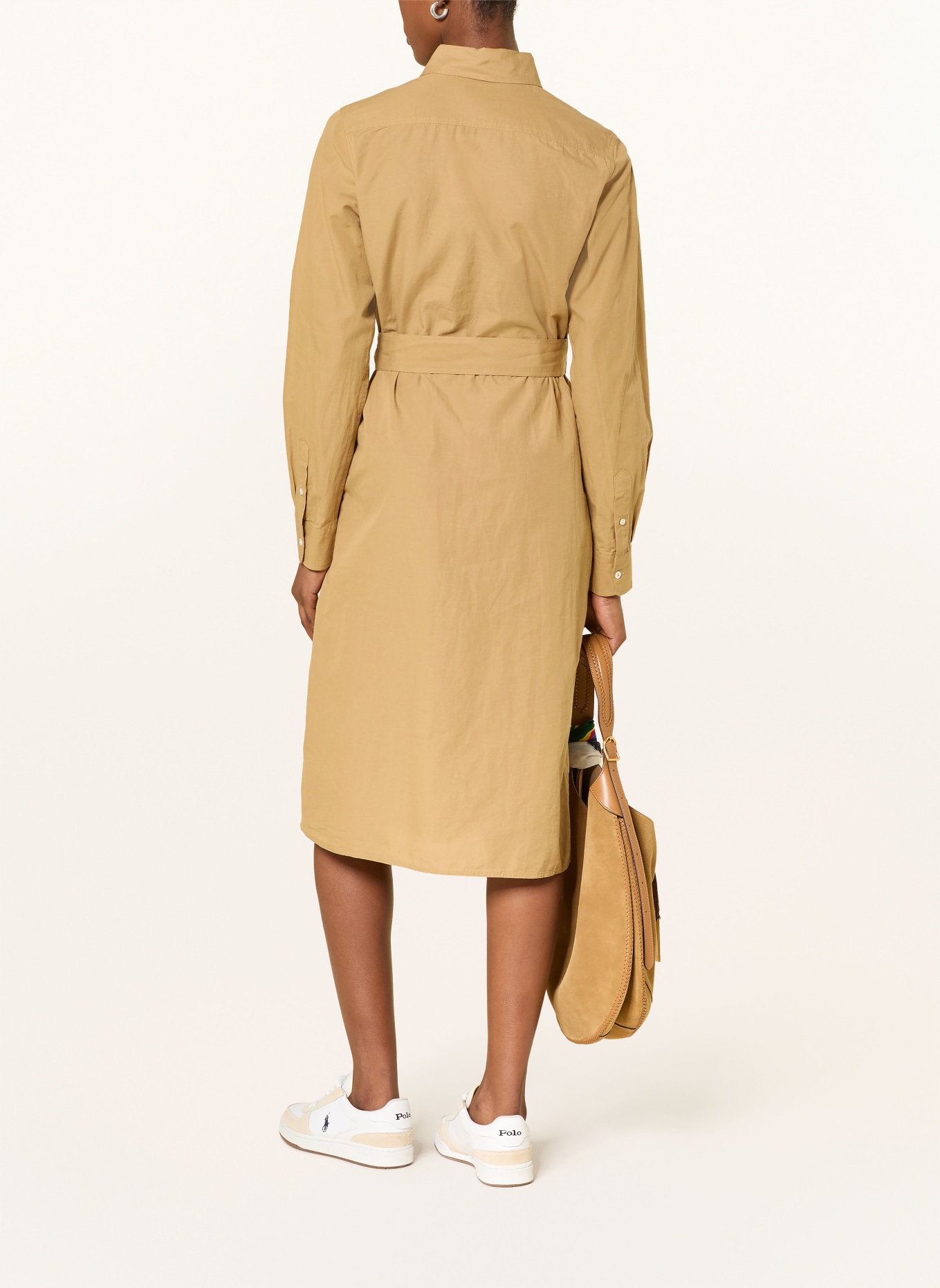 POLO RALPH LAUREN Košilové šaty: VELBLOUDÍ