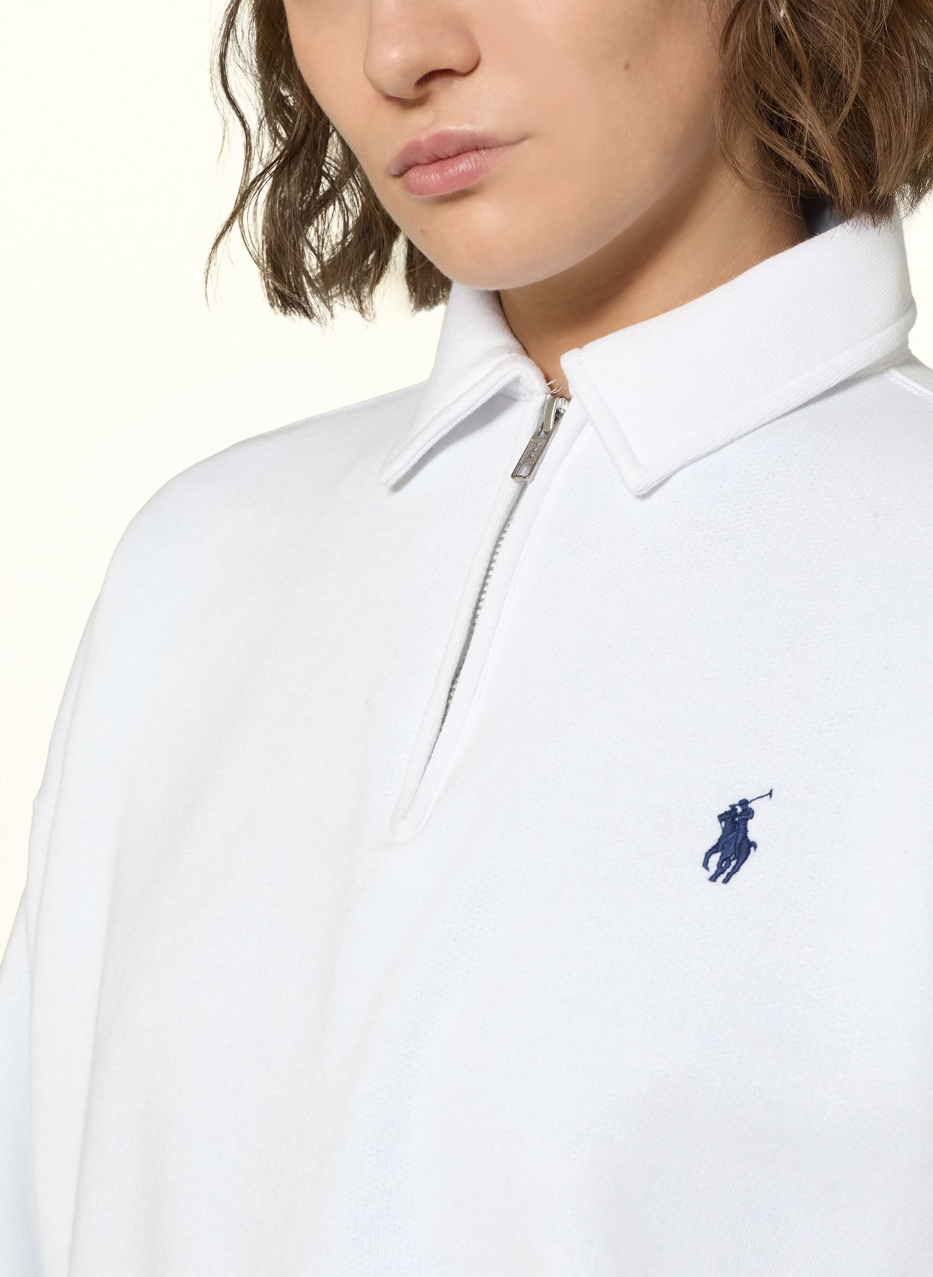 POLO RALPH LAUREN sweatshirt: WHITE