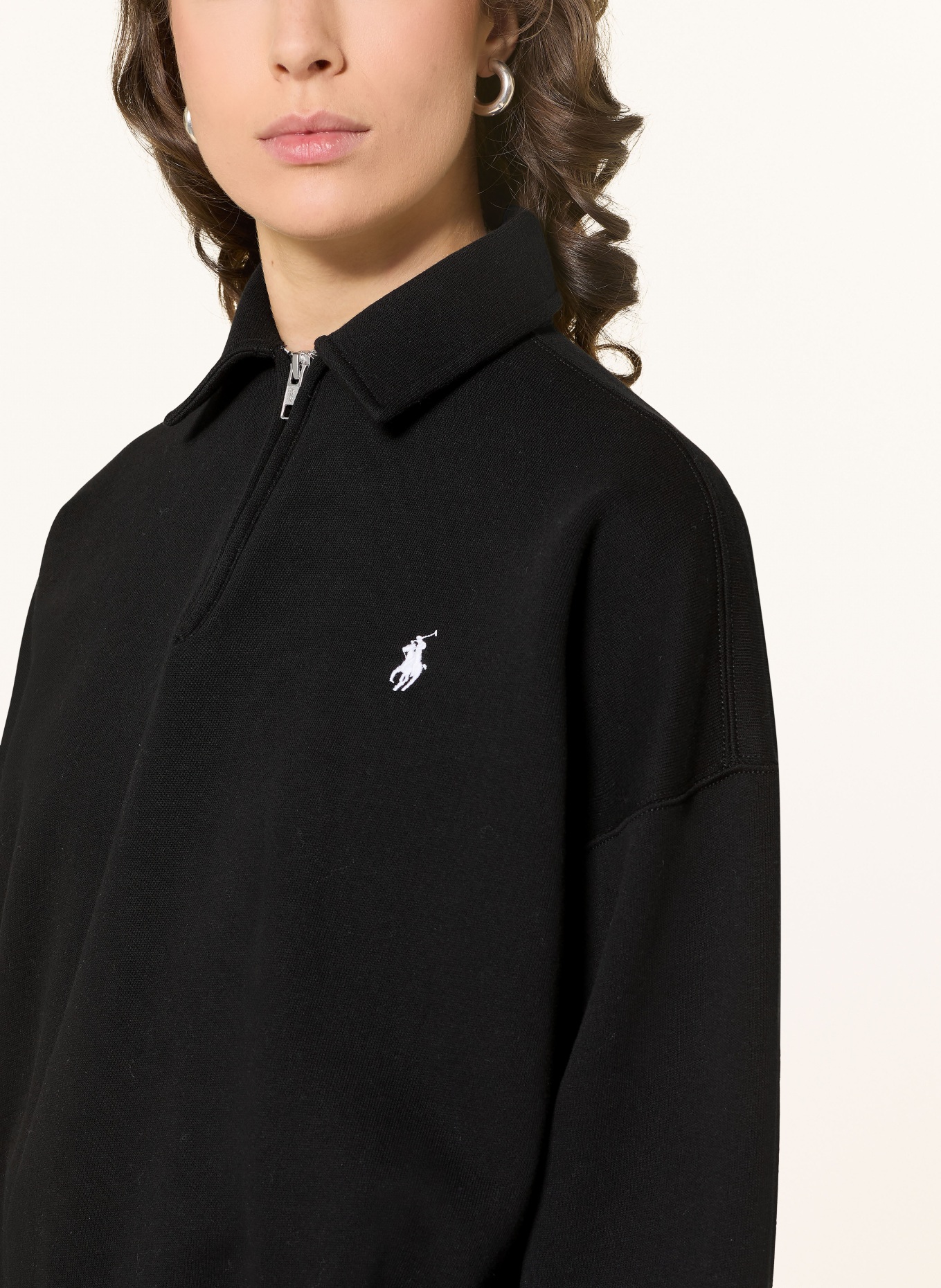 POLO RALPH LAUREN Bluza z kapturem: CZARNY