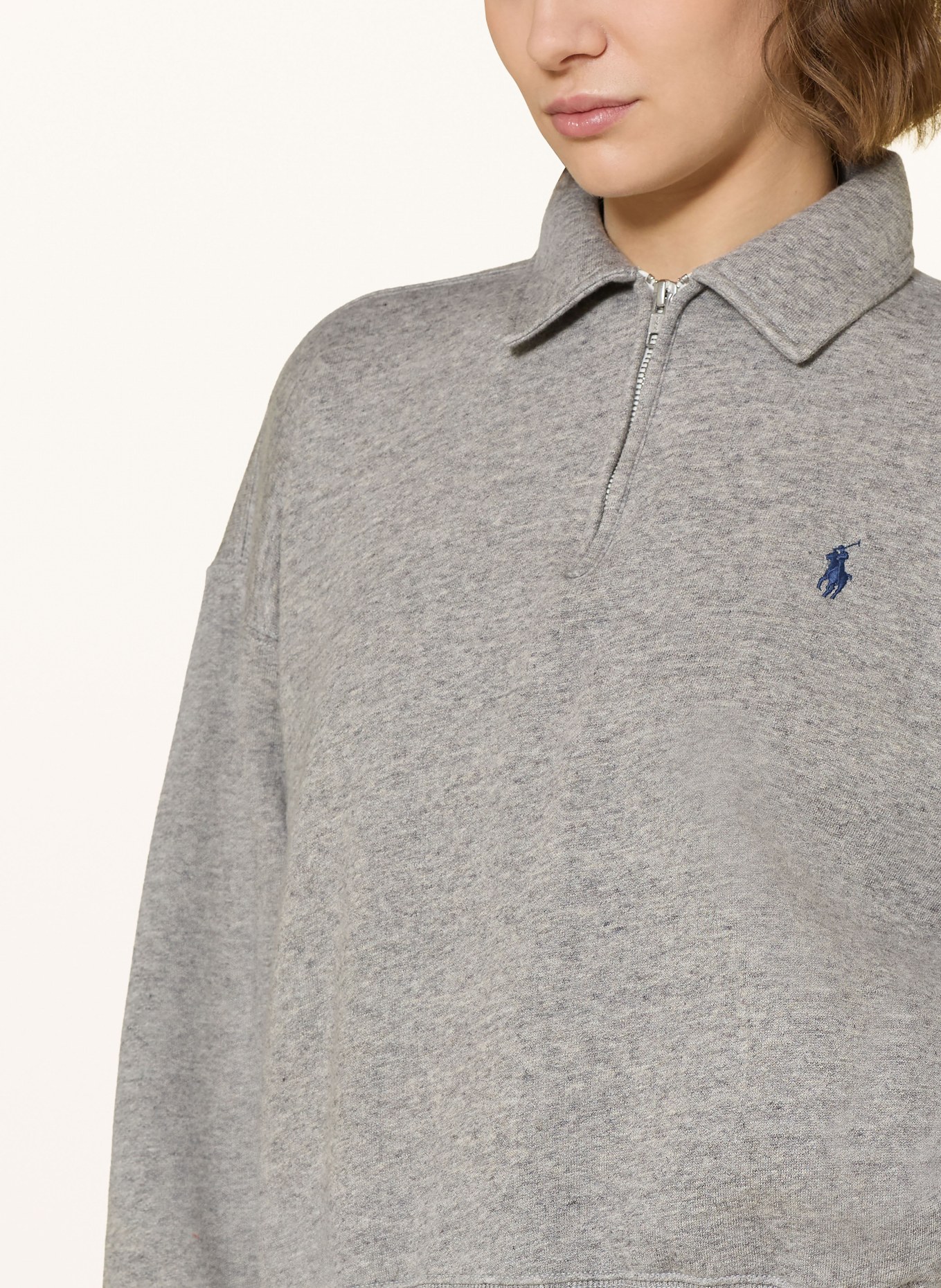 POLO RALPH LAUREN Sweat-Troyer: GRAU