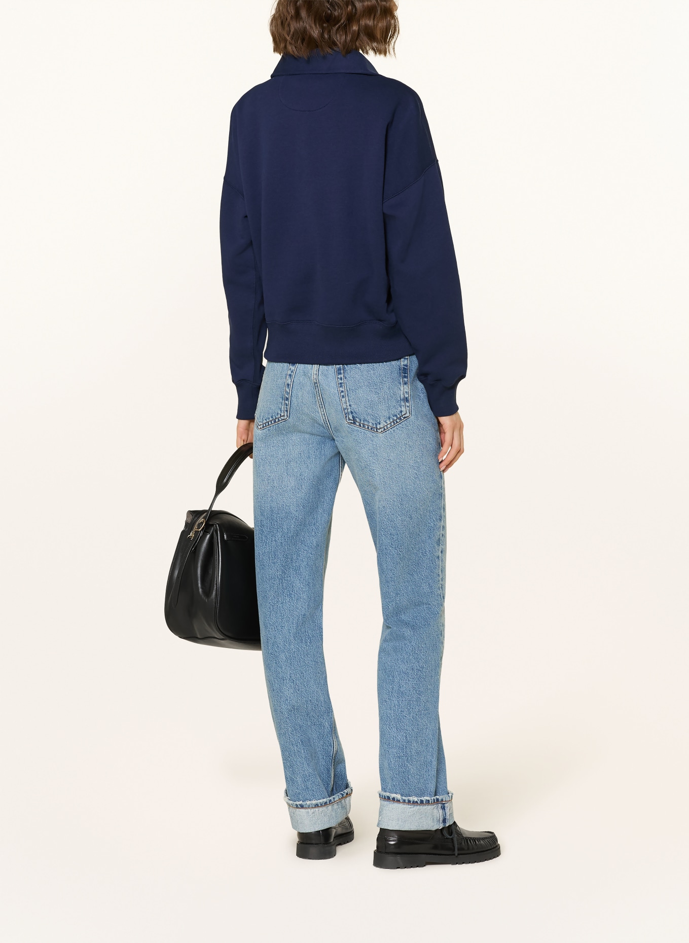 POLO RALPH LAUREN Sweat-Troyer: DUNKELBLAU