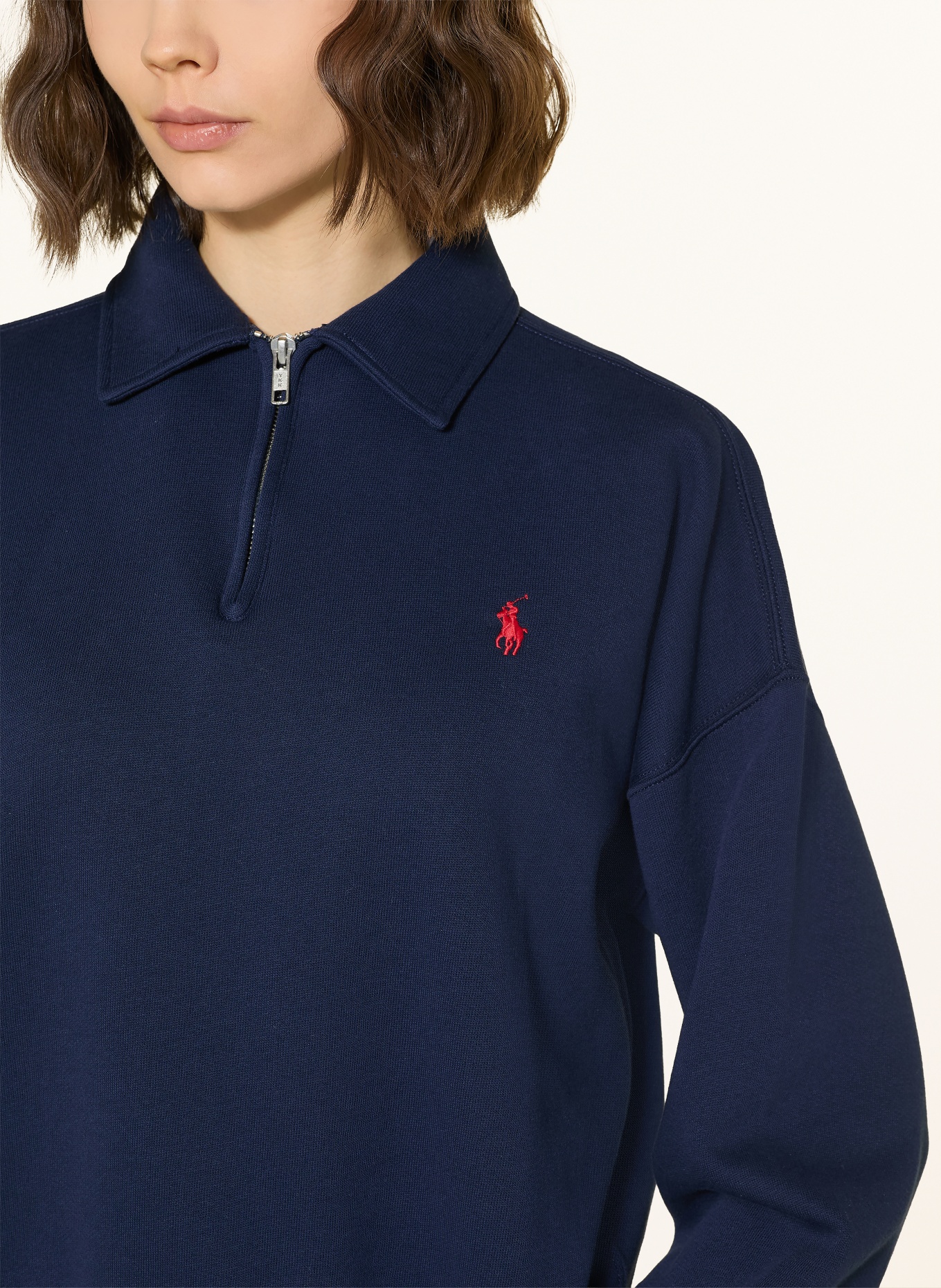 POLO RALPH LAUREN Sweat-Troyer: DUNKELBLAU