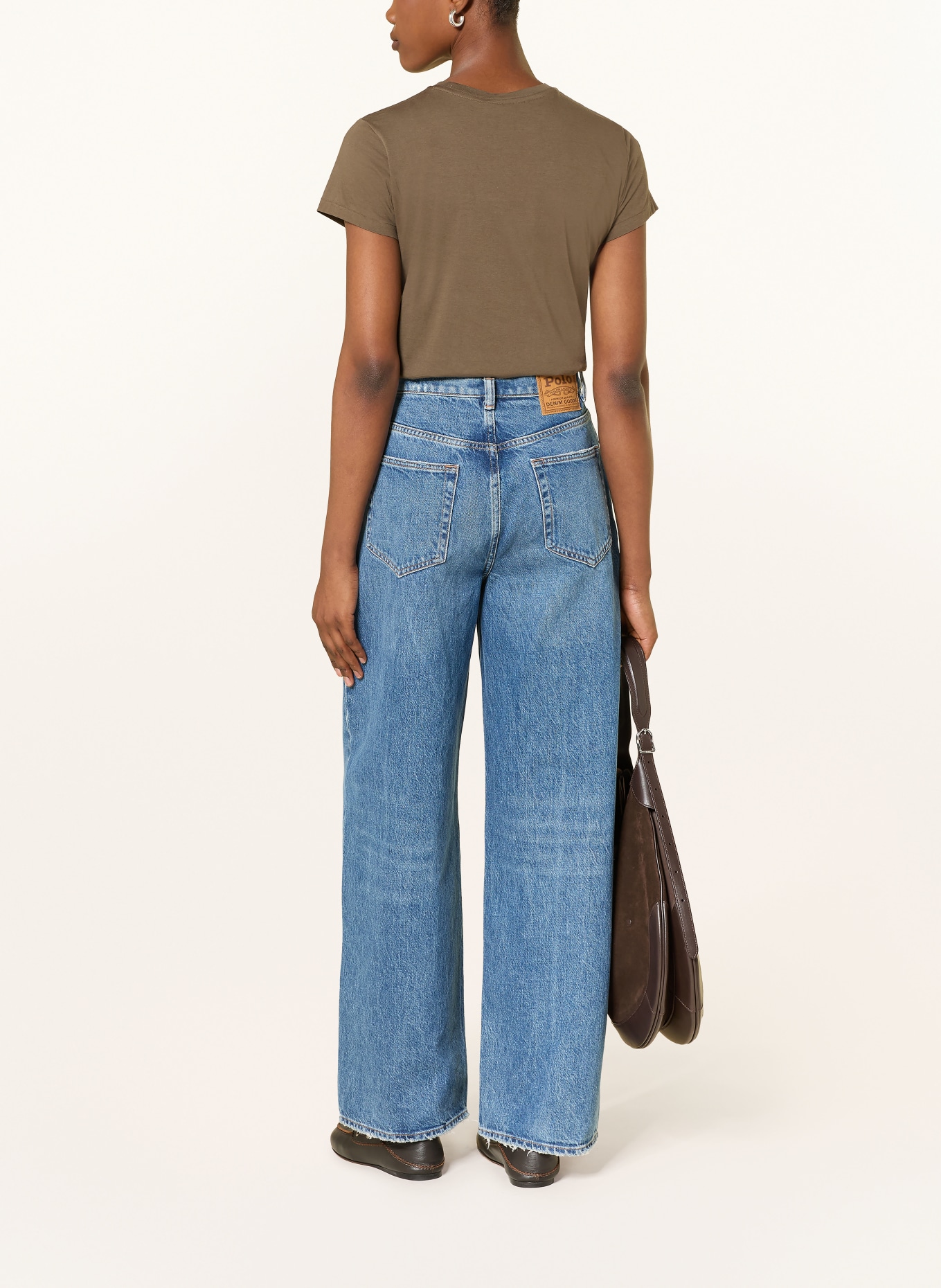 POLO RALPH LAUREN T-Shirt: KHAKI