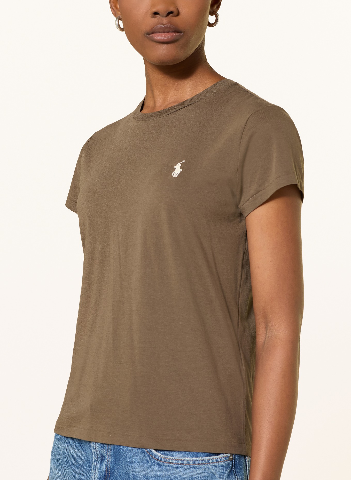 POLO RALPH LAUREN T-Shirt: KHAKI