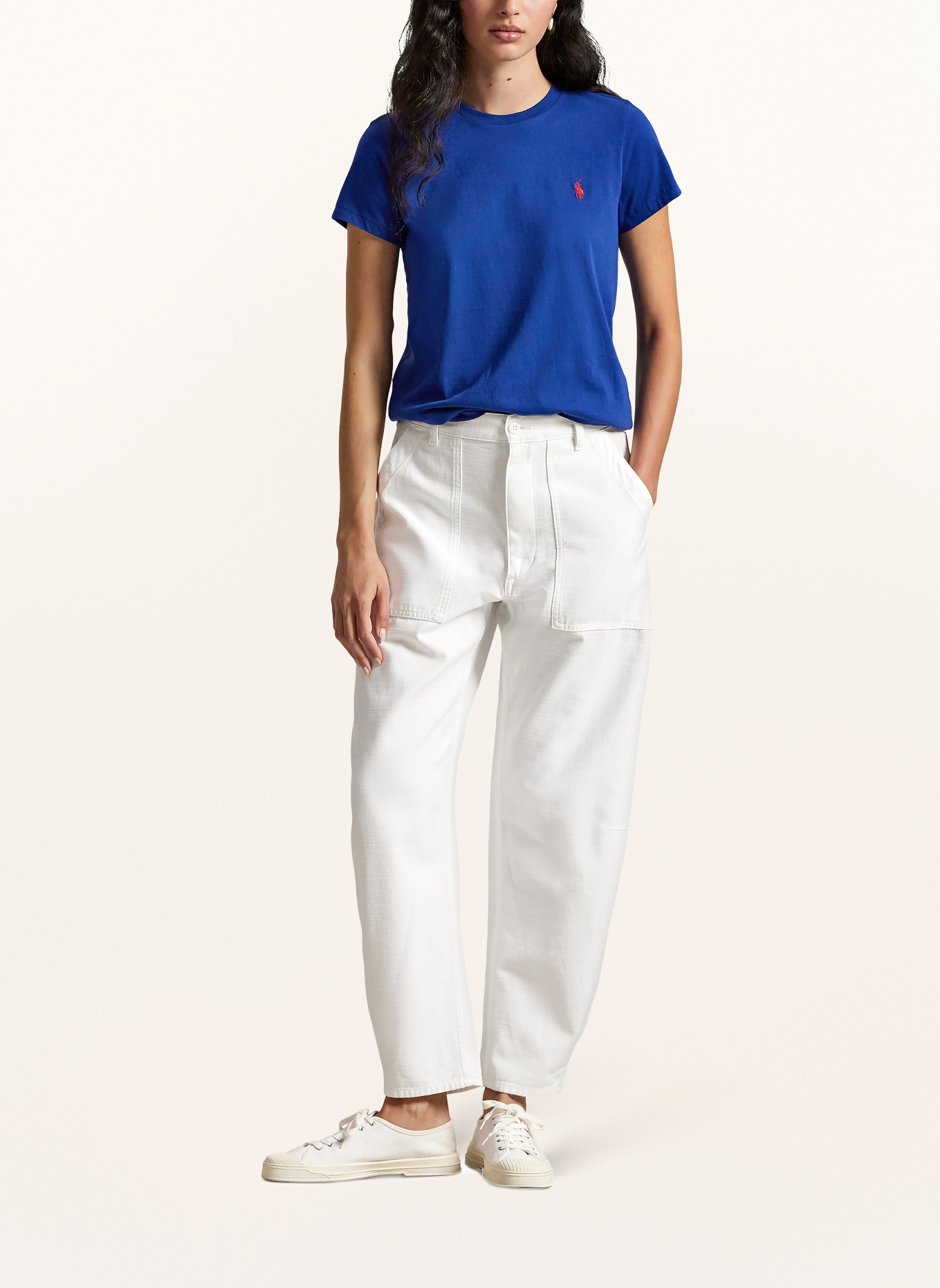 POLO RALPH LAUREN tričko: MODRÁ