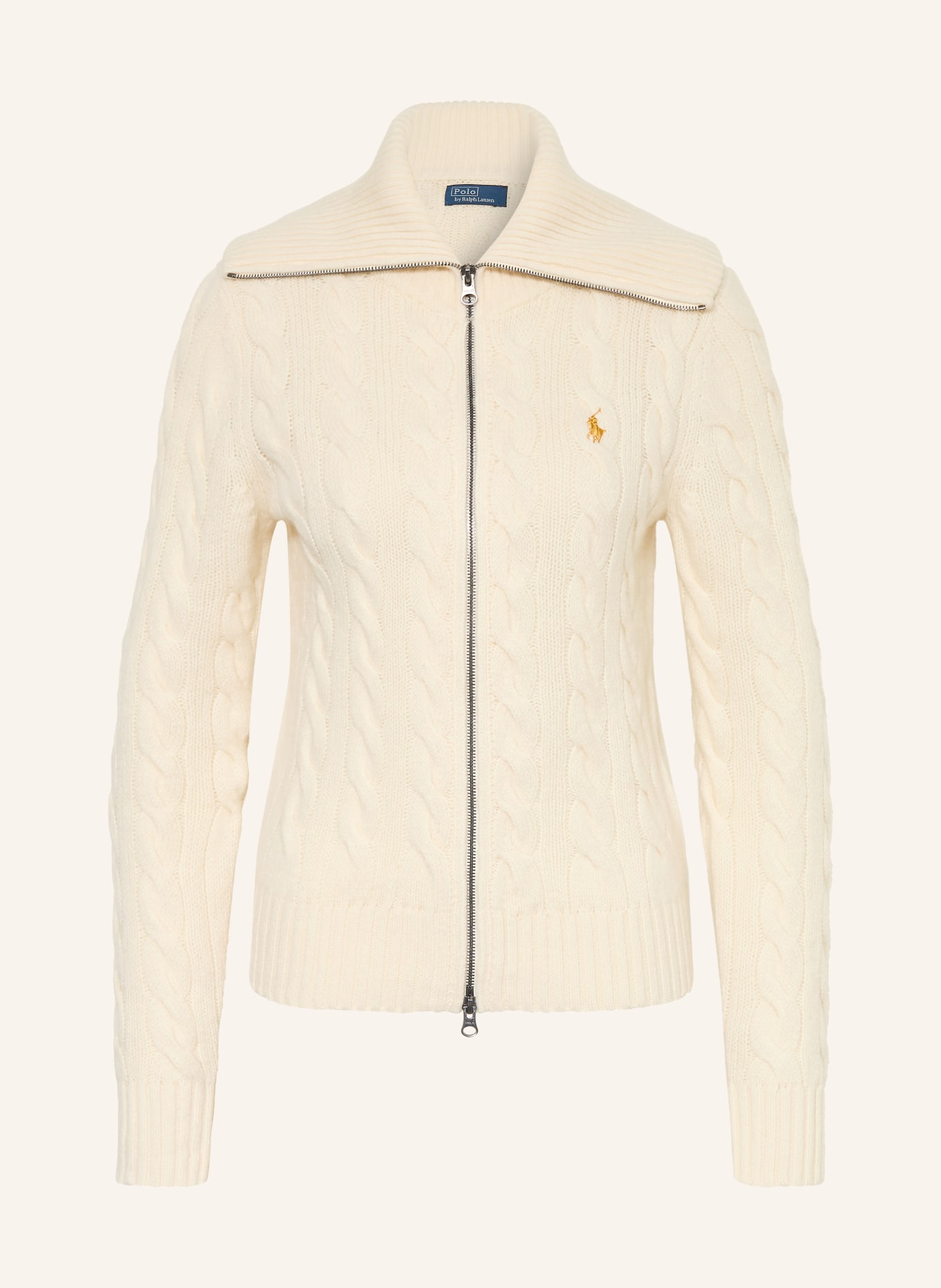 POLO RALPH LAUREN Strickjacke: ECRU