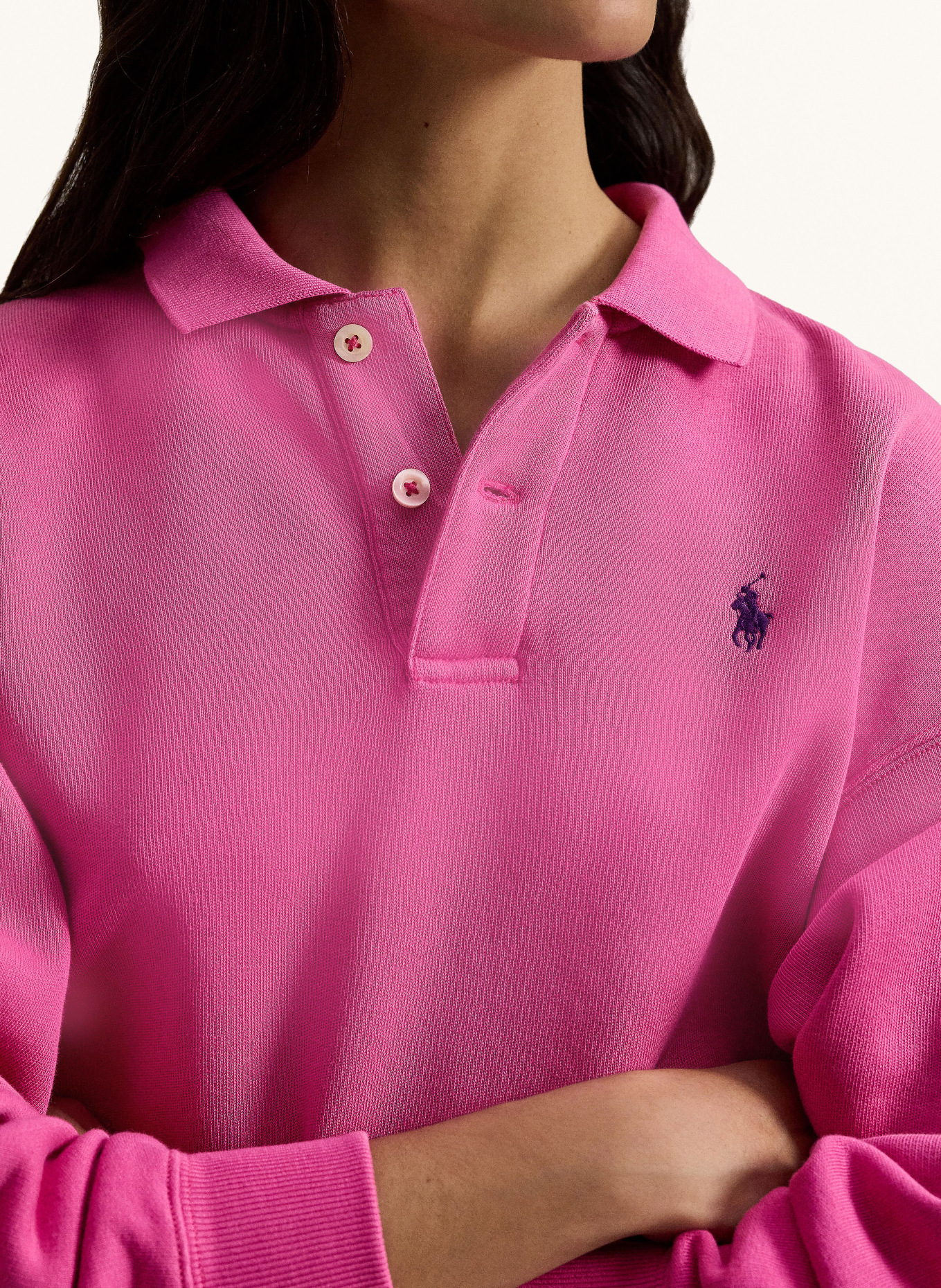 POLO RALPH LAUREN sweatshirt: PINK
