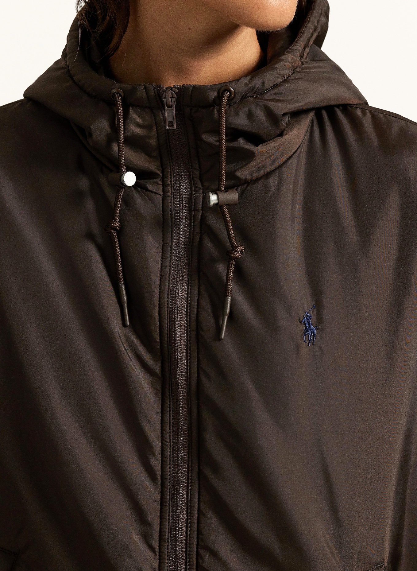 POLO RALPH LAUREN Jacke: DUNKELBRAUN