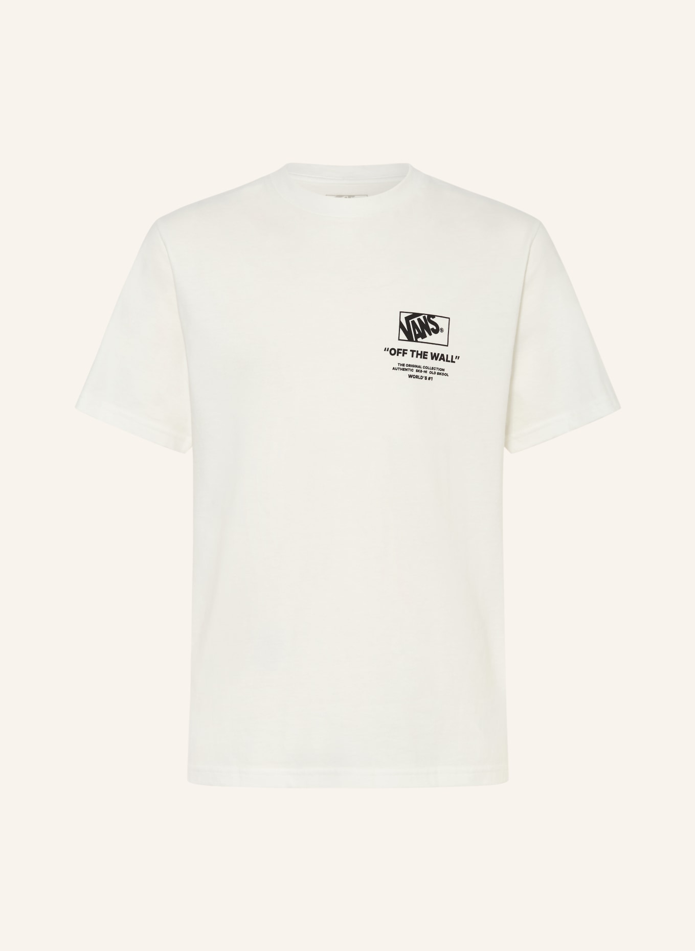 VANS T-shirt: WHITE