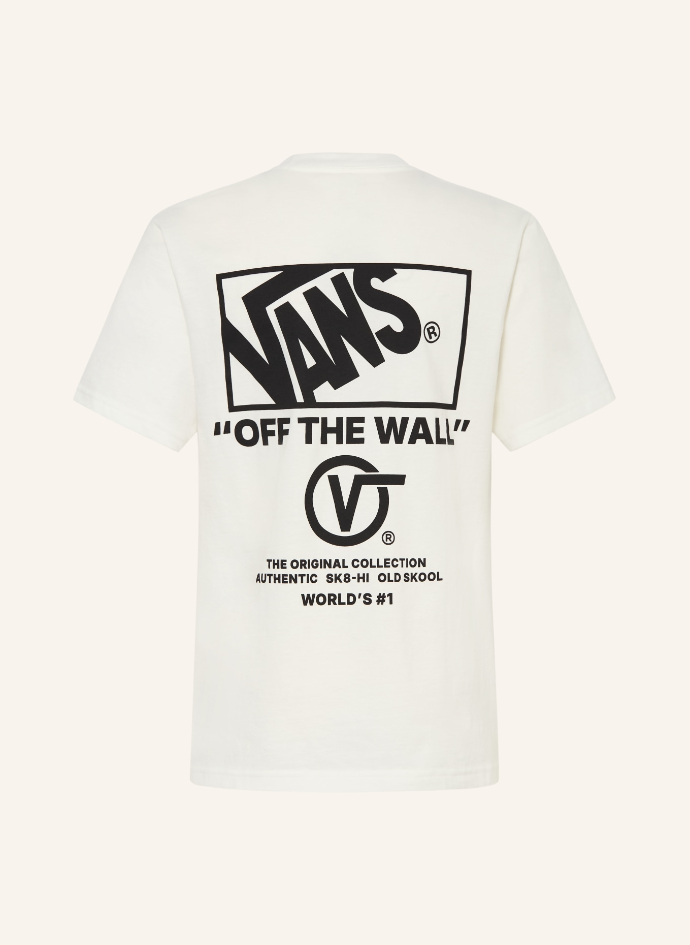VANS T-shirt: WHITE