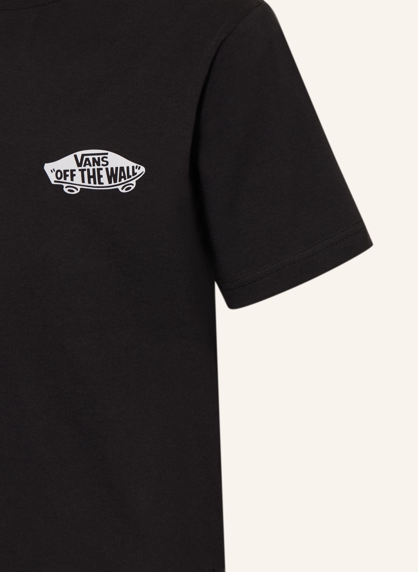 VANS T-Shirt DOUBLE STANDARD: SCHWARZ