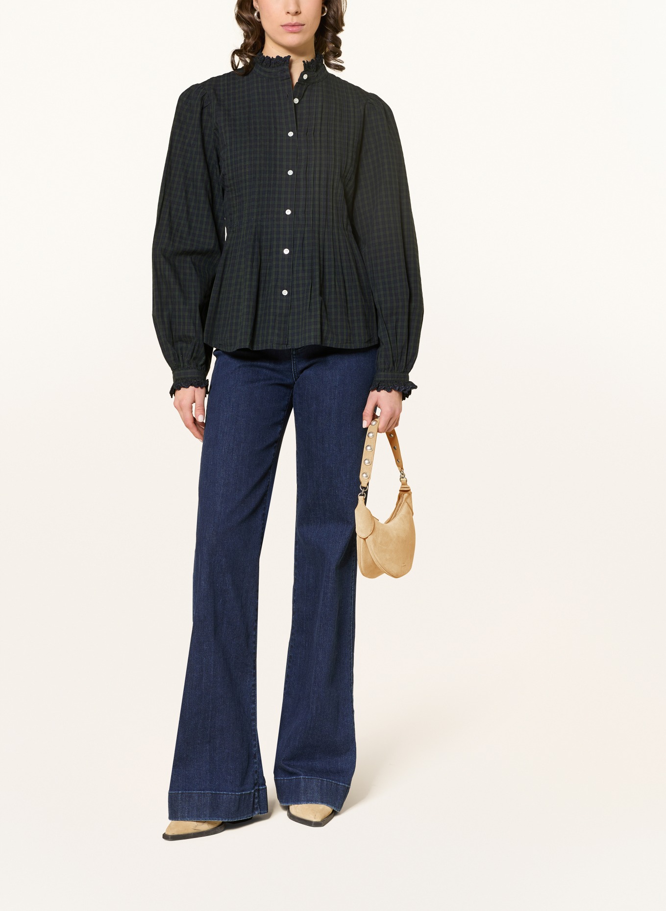 POLO RALPH LAUREN sac à bandoulière: BEIGE