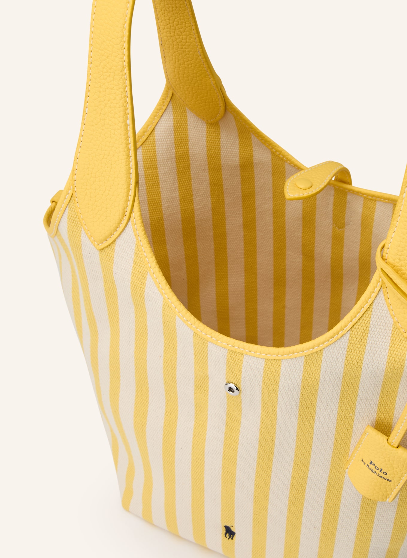 POLO RALPH LAUREN Handtasche: GELB / CREME