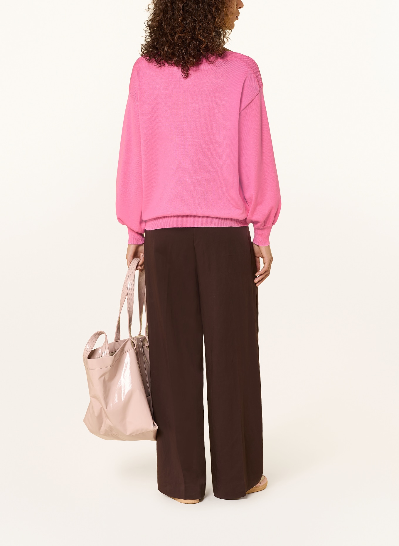 ICHI Svetr IHLULS: RŮŽOVÁ