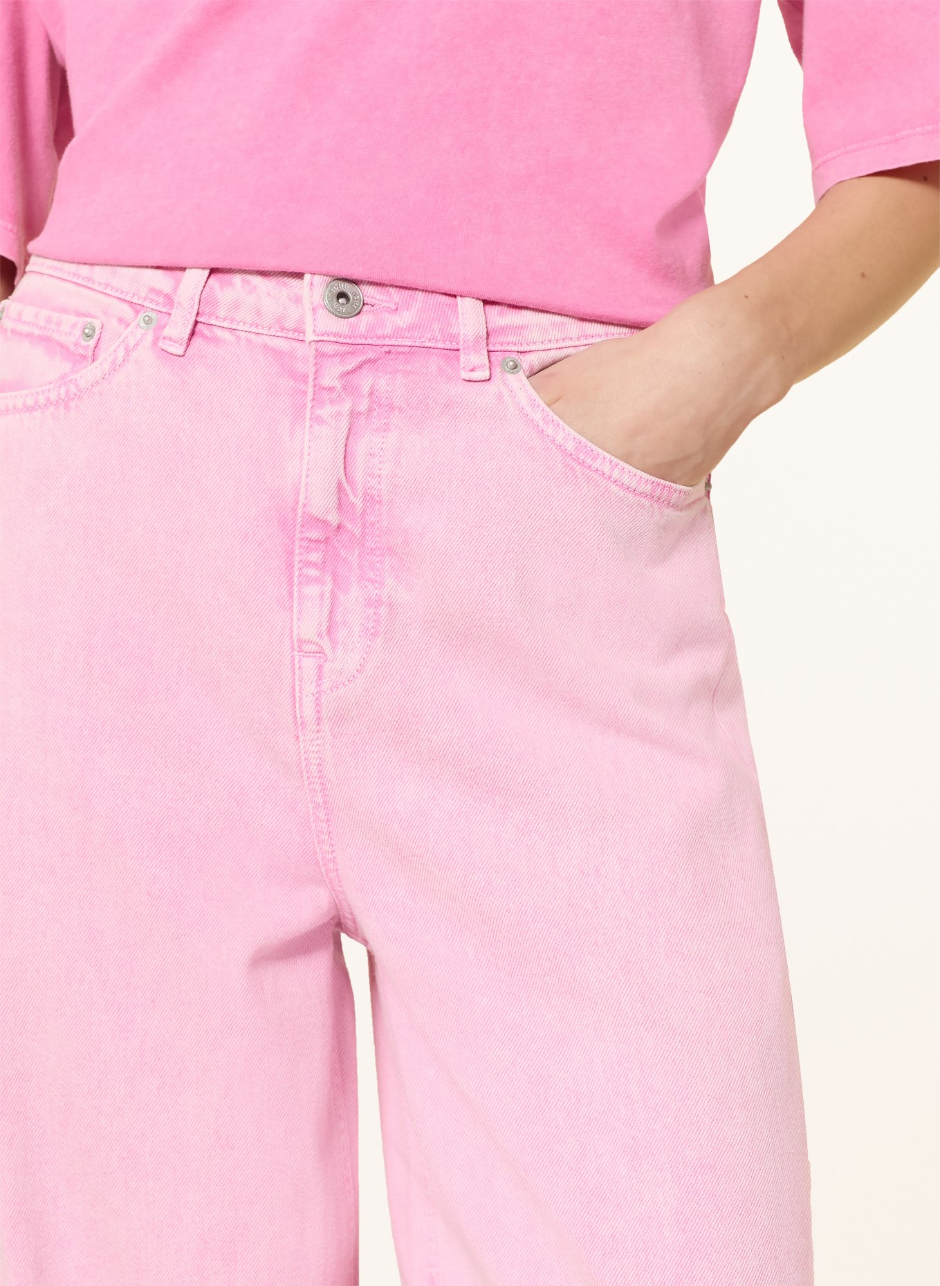ICHI Barrel Jeans IHAVENA: 142307 Cameo Pink