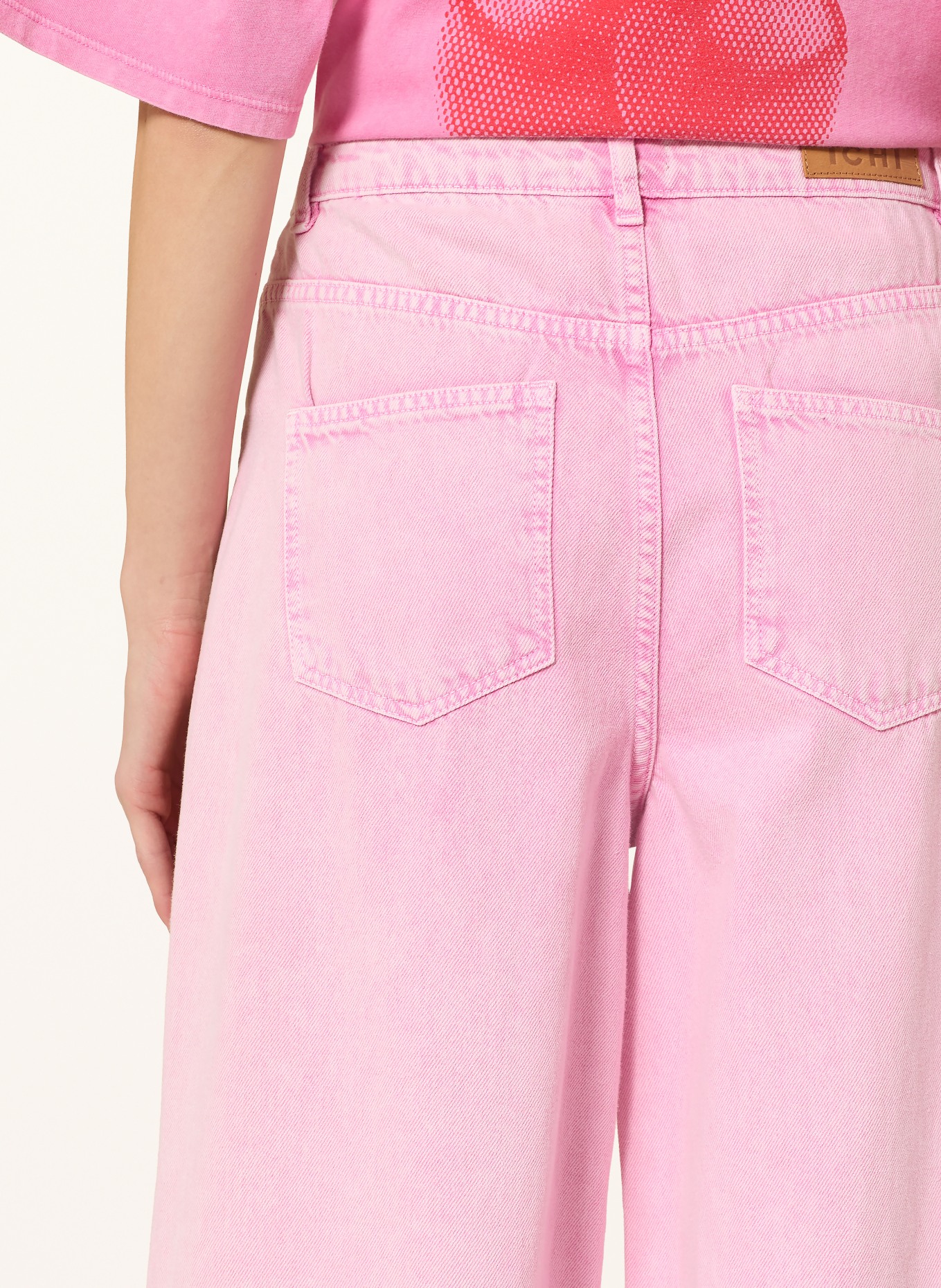 ICHI Barrel Jeans IHAVENA: 142307 Cameo Pink