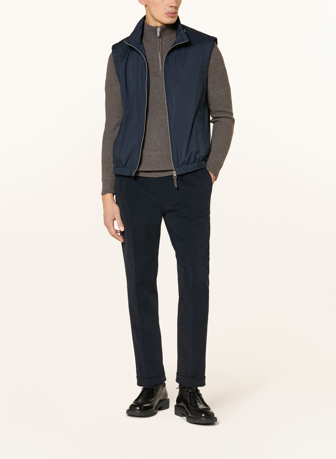 DRESSLER Weste: DUNKELBLAU