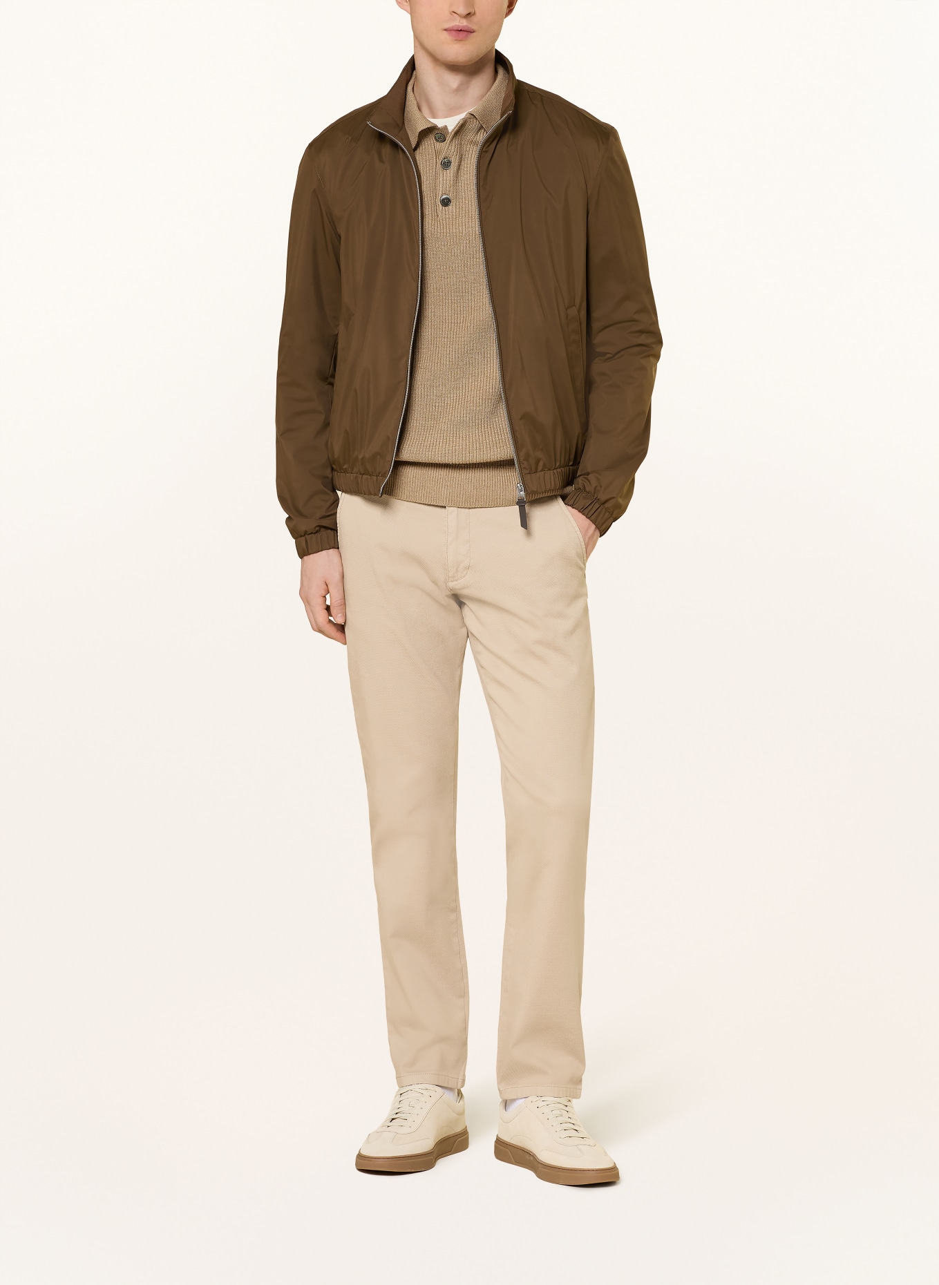 DRESSLER Blouson: BRAUN