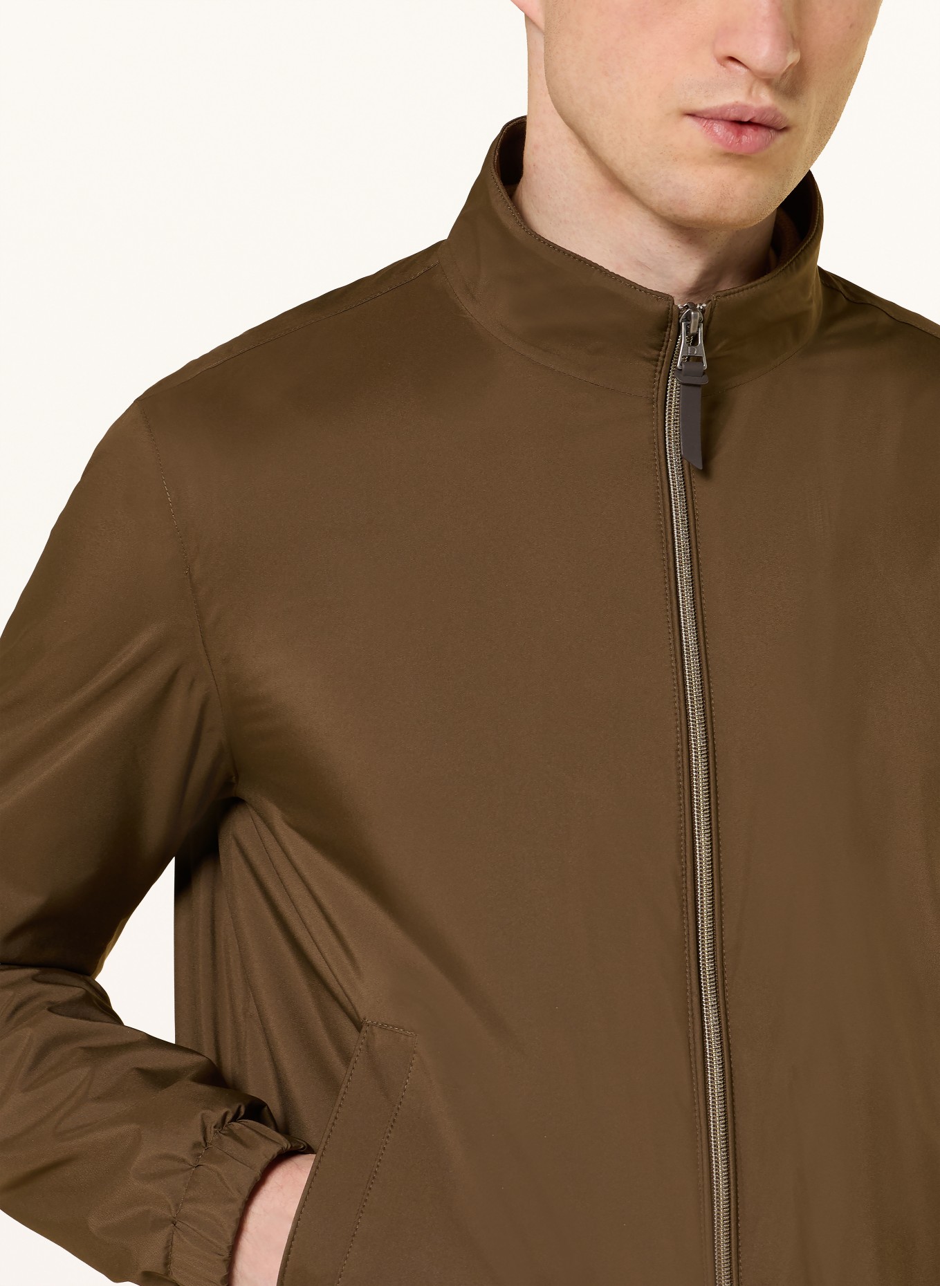 DRESSLER Blouson: BRAUN