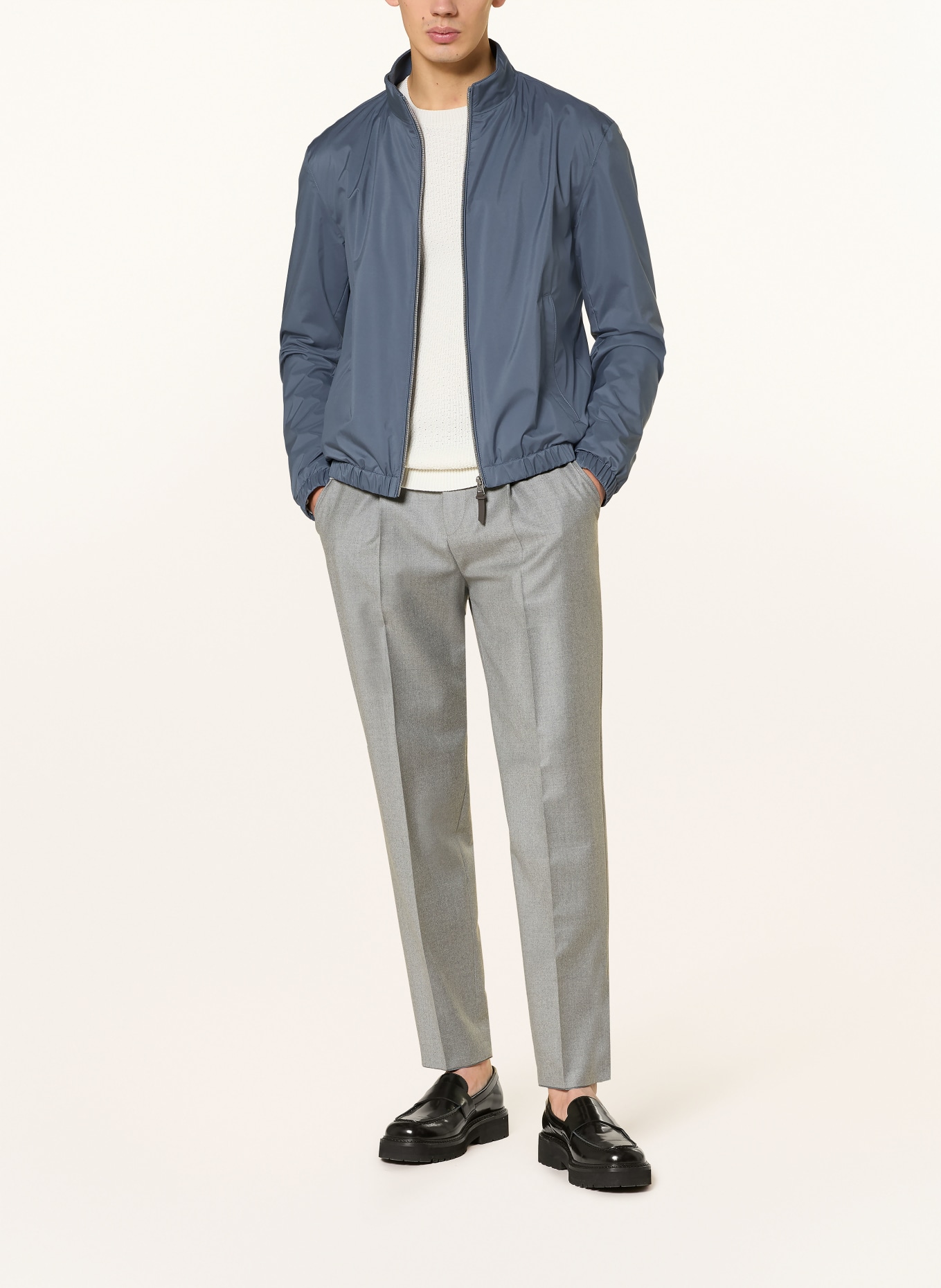 DRESSLER Blouson: BLAUGRAU