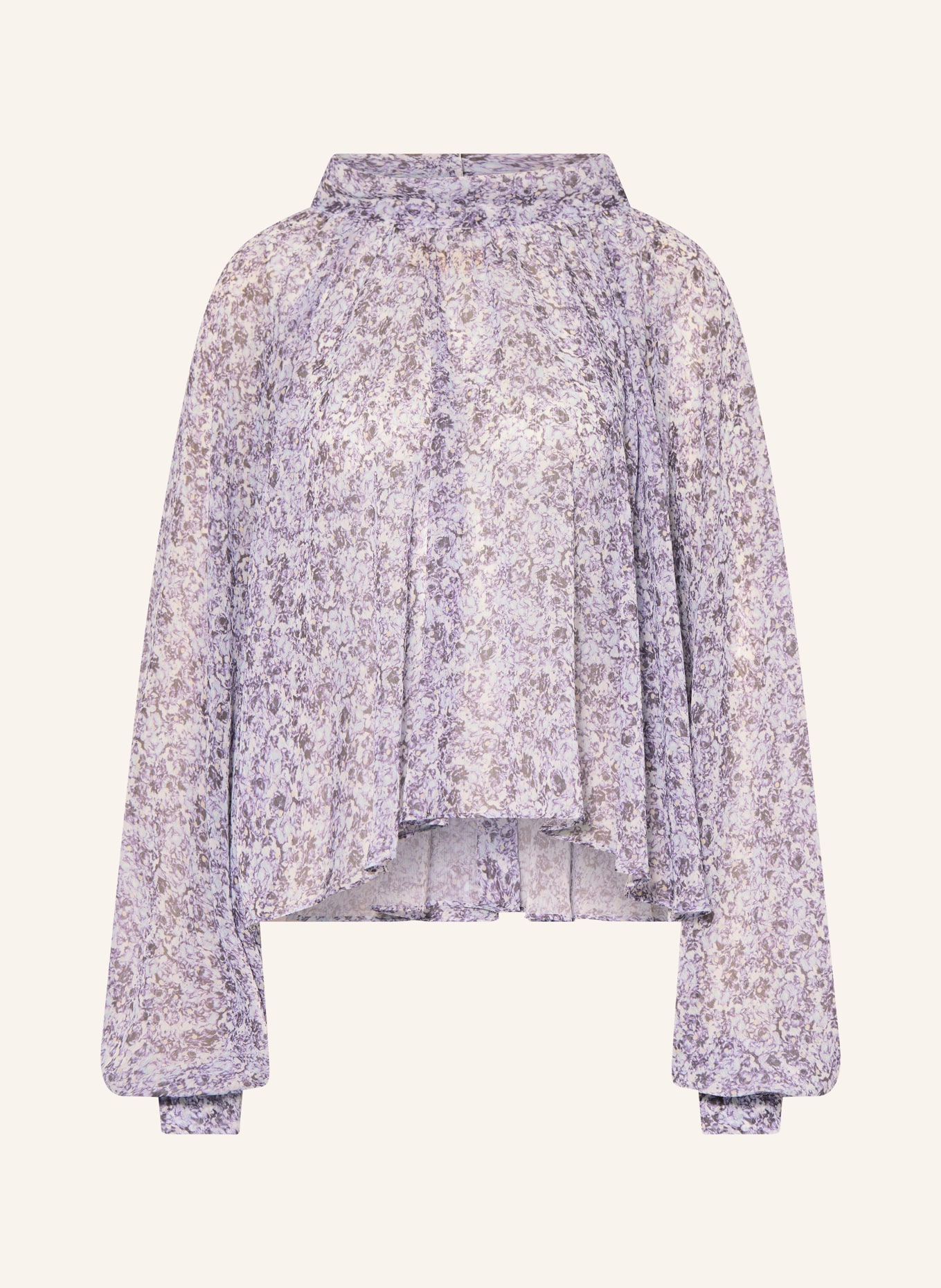 MAX & Co. Blusenshirt AFFETTO: HELLLILA / DUNKELLILA