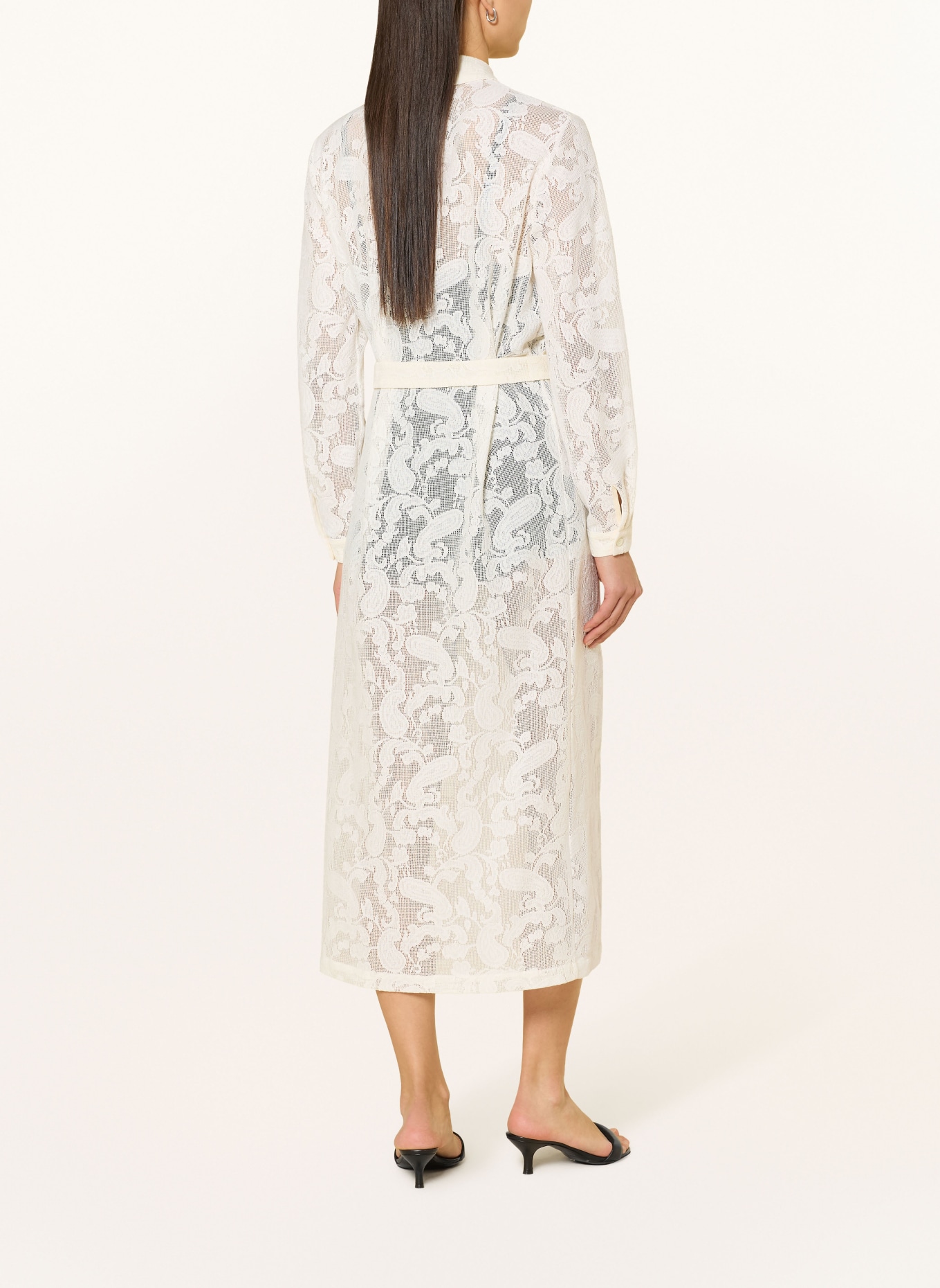 MAX & Co. Hemdblusenkleid COTALENTO aus Spitze: CREME