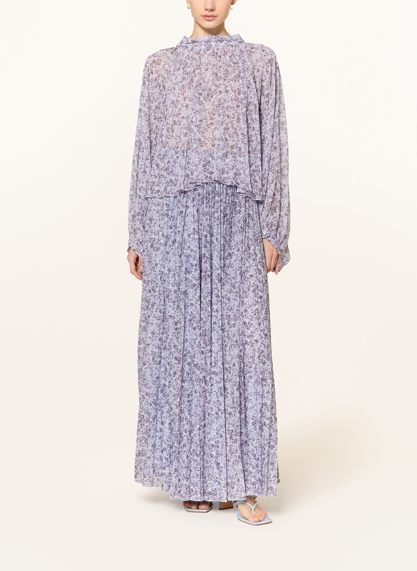 MAX & Co. Jupe ELISIR: BLEU CLAIR / ÉCRU / LILAS