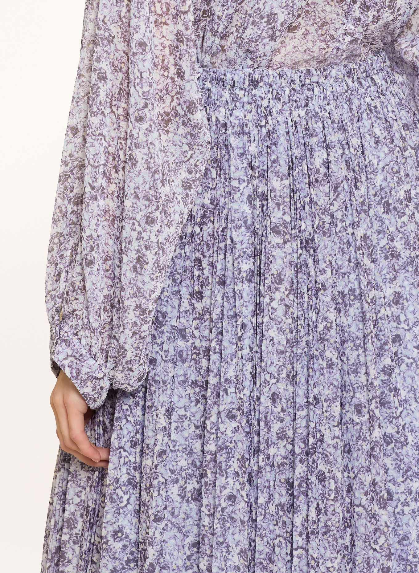 MAX & Co. Jupe ELISIR: BLEU CLAIR / ÉCRU / LILAS