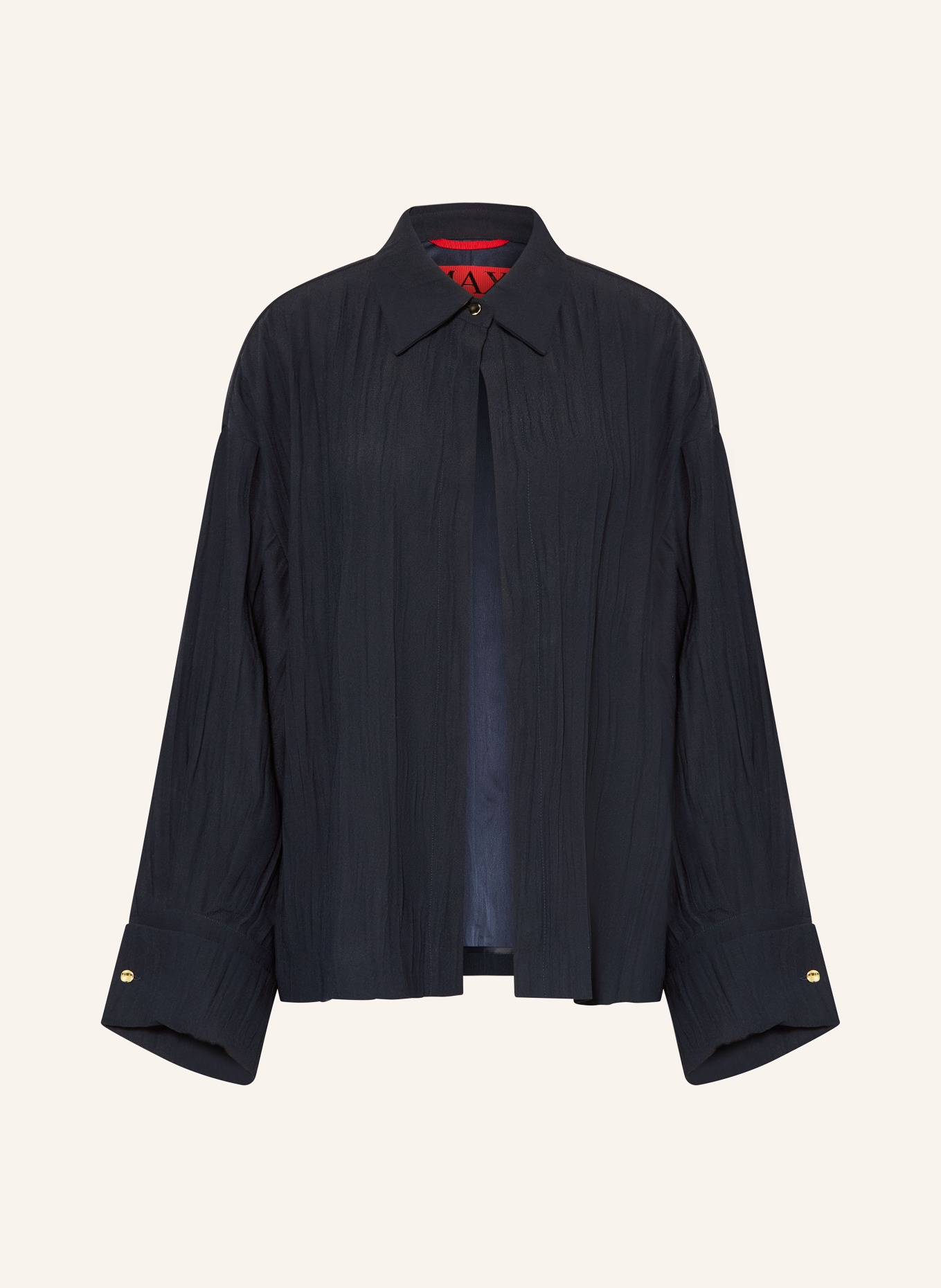 MAX & Co. Blůza AGITARE: TMAVĚ MODRÁ