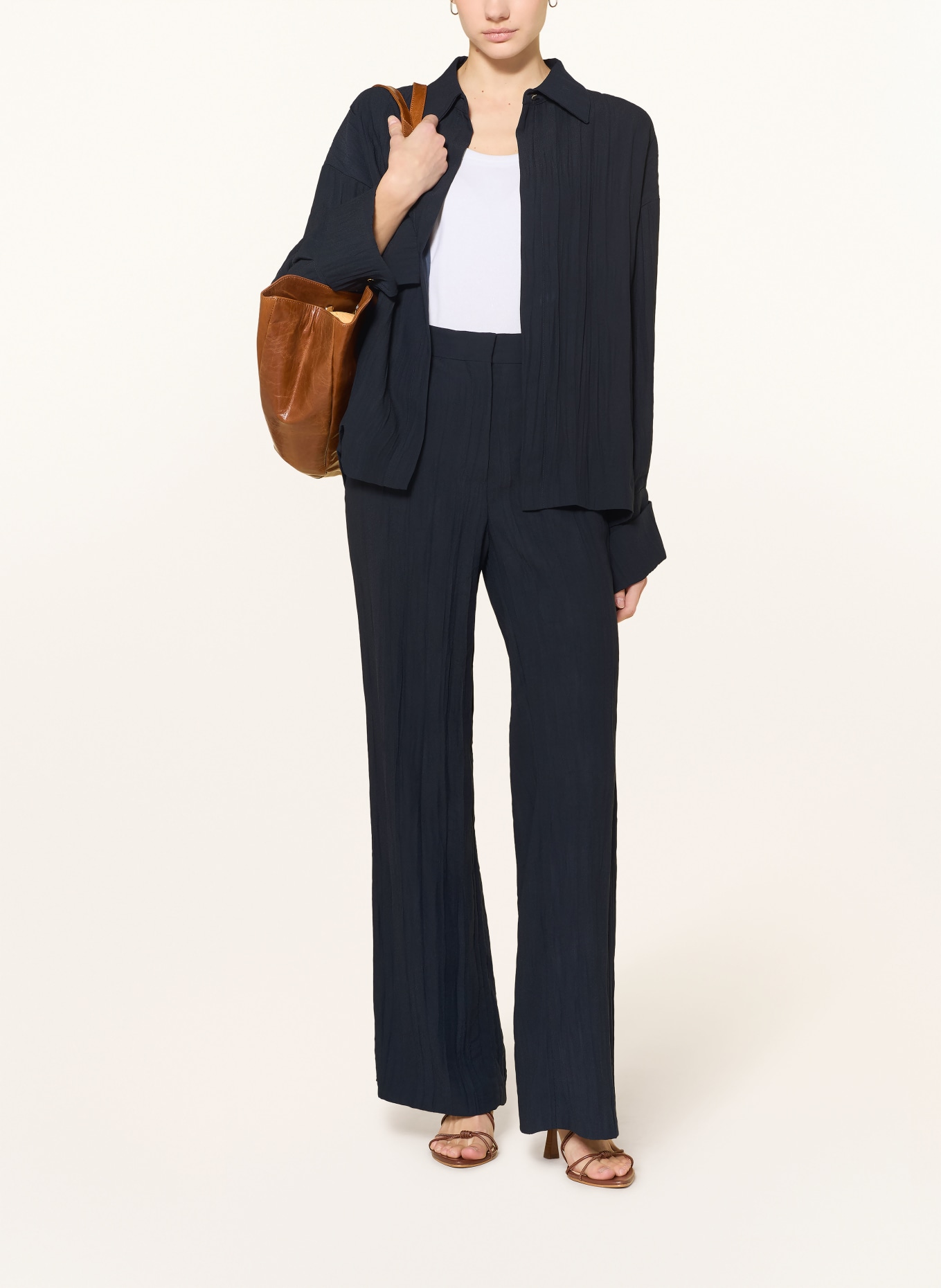 MAX & Co. Blůza AGITARE: TMAVĚ MODRÁ