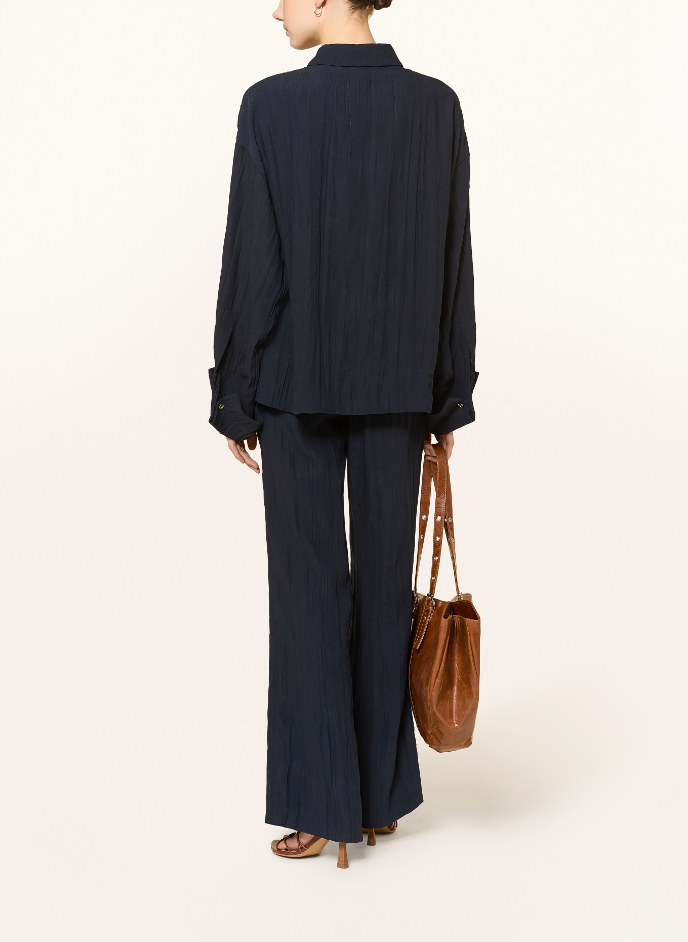 MAX & Co. Blůza AGITARE: TMAVĚ MODRÁ